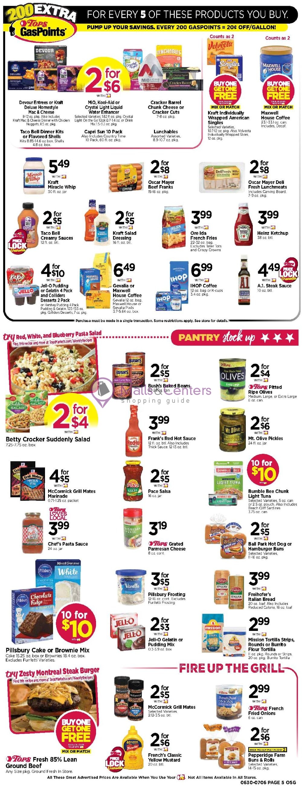 Weekly ad for Tops Markets valid: 06/30/2024 - 07/06/2024, page 7