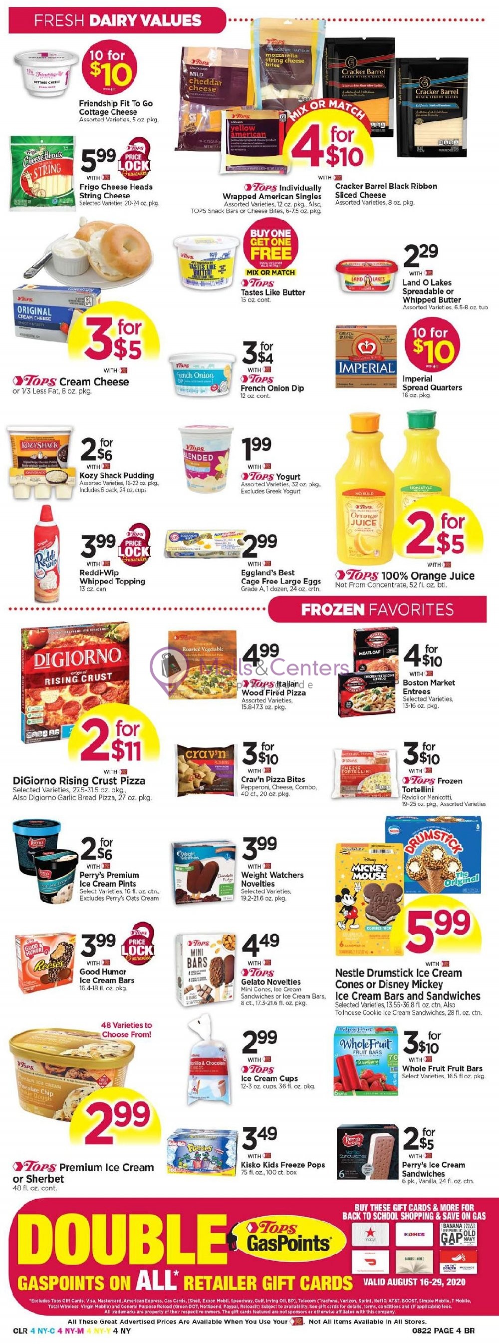 Tops Markets Weekly Ad sales & flyers specials MallsCenters