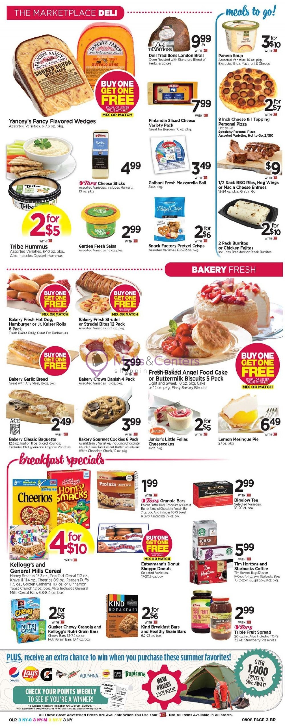 Tops Markets Weekly ad valid from 08/02/2020 to 08/08/2020 MallsCenters