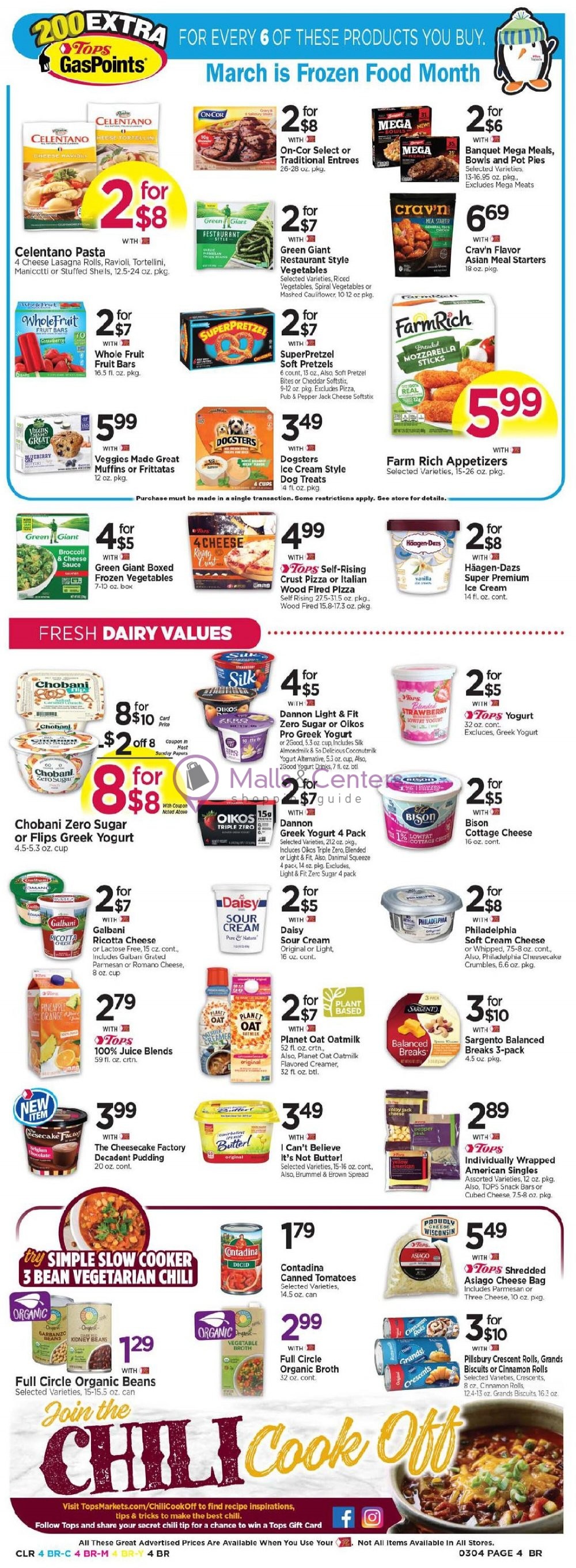 Tops Markets Weekly ad valid from 02/26/2023 to 03/04/2023 MallsCenters