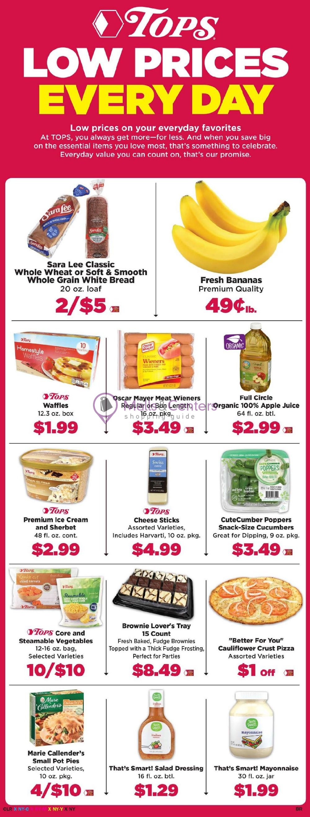Tops Markets Weekly ad valid from 07/26/2020 to 08/01/2020 MallsCenters
