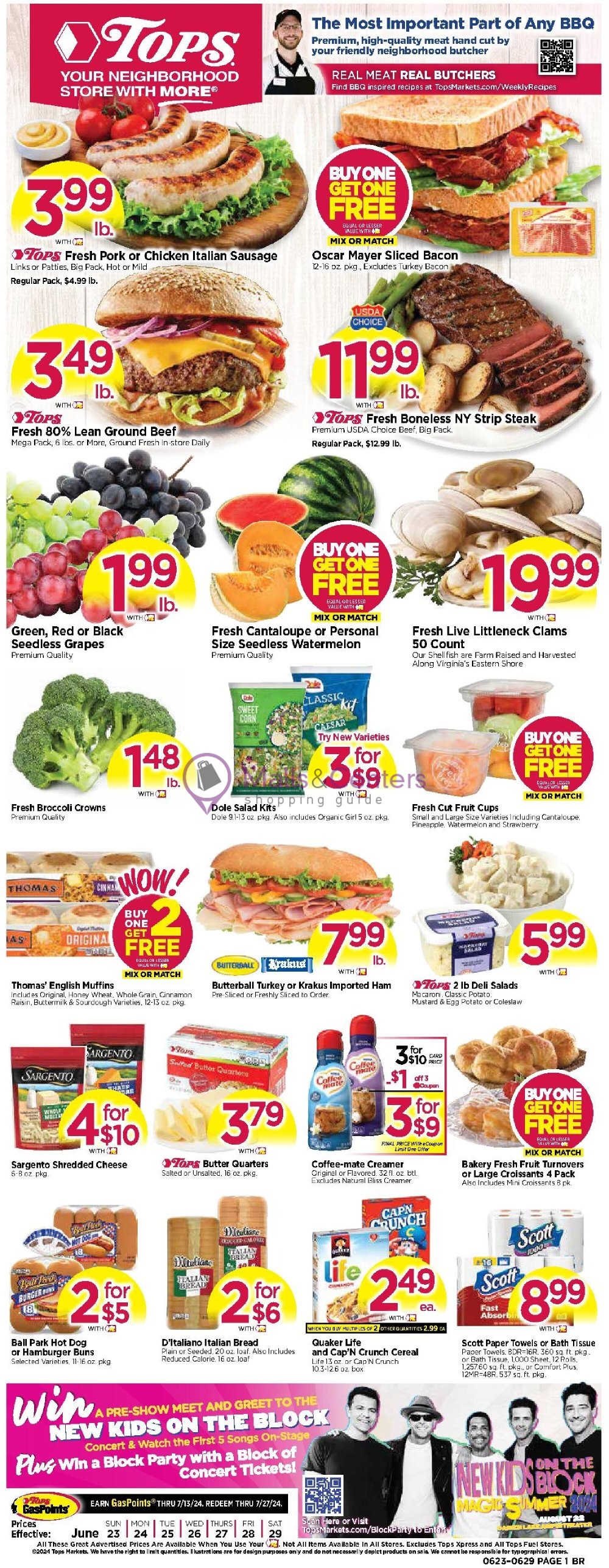 Weekly ad for Tops Markets valid: 06/23/2024 - 06/29/2024, page 3