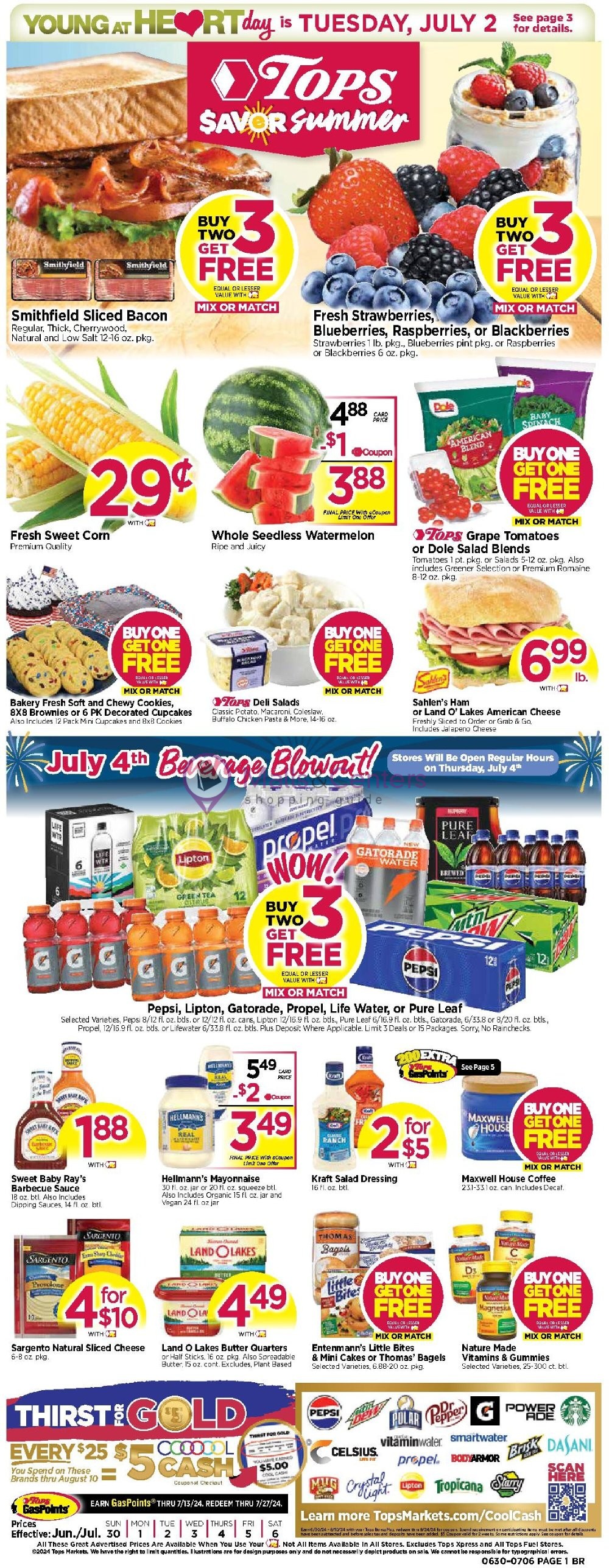 Weekly ad for Tops Markets valid: 06/30/2024 - 07/06/2024, page 3