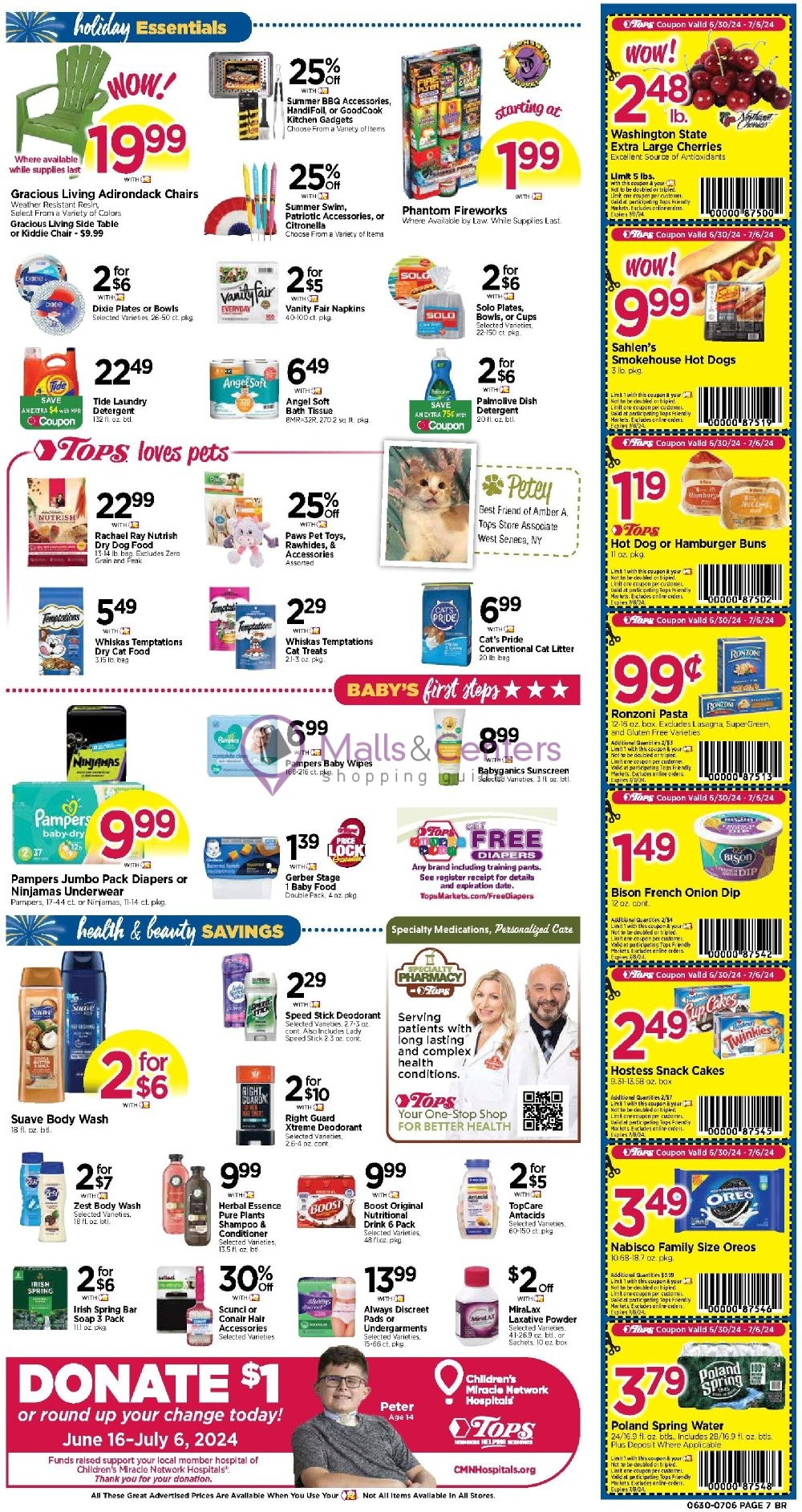 Weekly ad for Tops Markets valid: 06/30/2024 - 07/06/2024, page 9