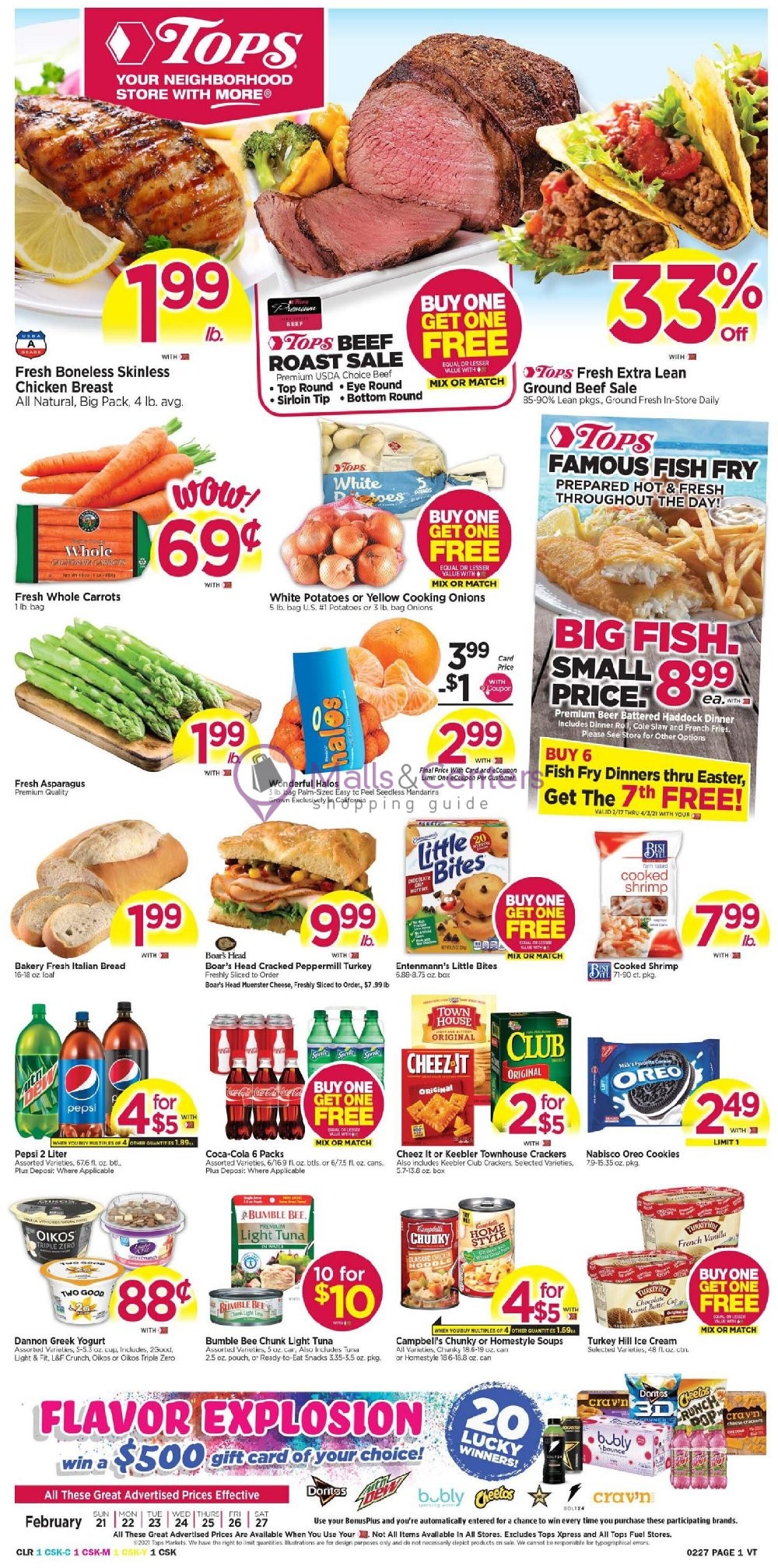 Tops Markets Weekly Ad sales & flyers specials MallsCenters