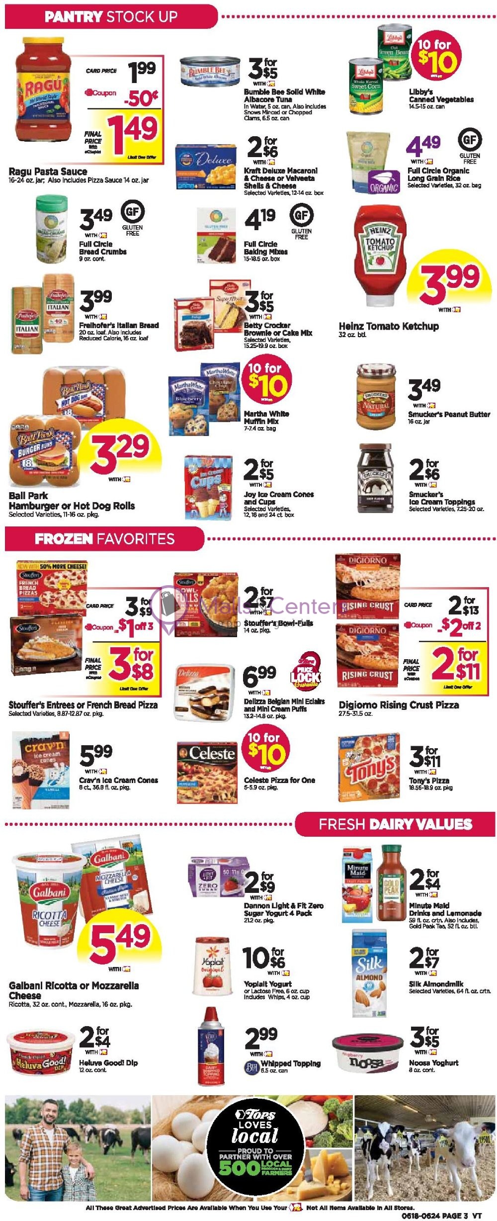 Tops Markets Weekly ad valid from 06/18/2023 to 06/24/2023 MallsCenters
