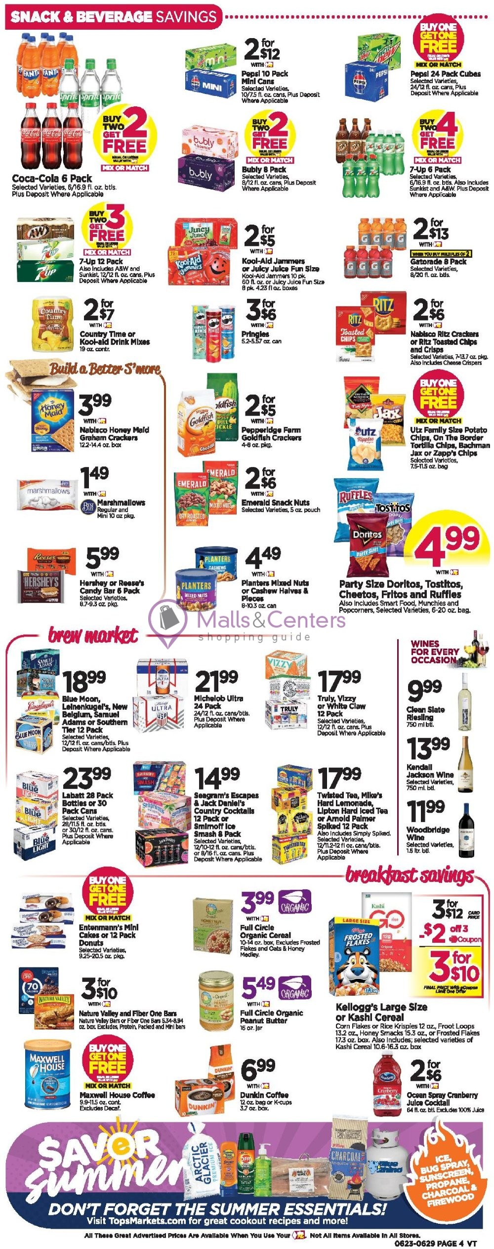 Weekly ad for Tops Markets valid: 06/23/2024 - 06/29/2024, page 4