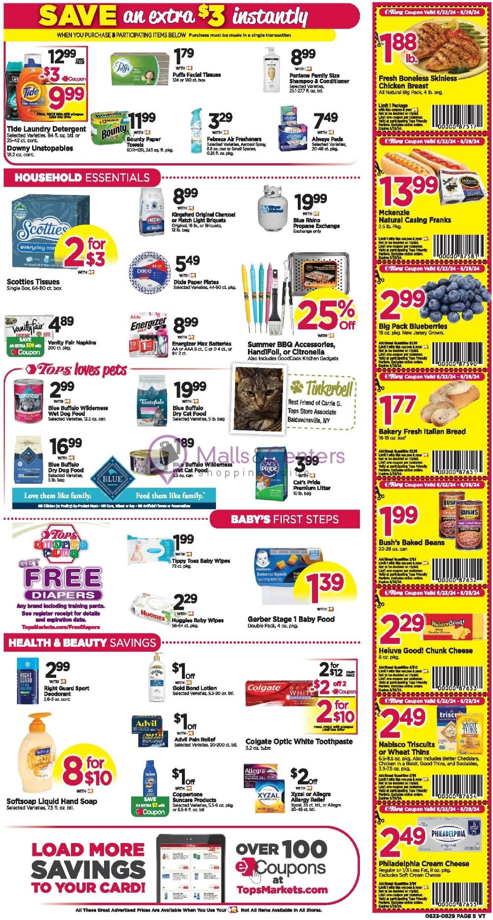 Weekly ad for Tops Markets valid: 06/23/2024 - 06/29/2024, page 5