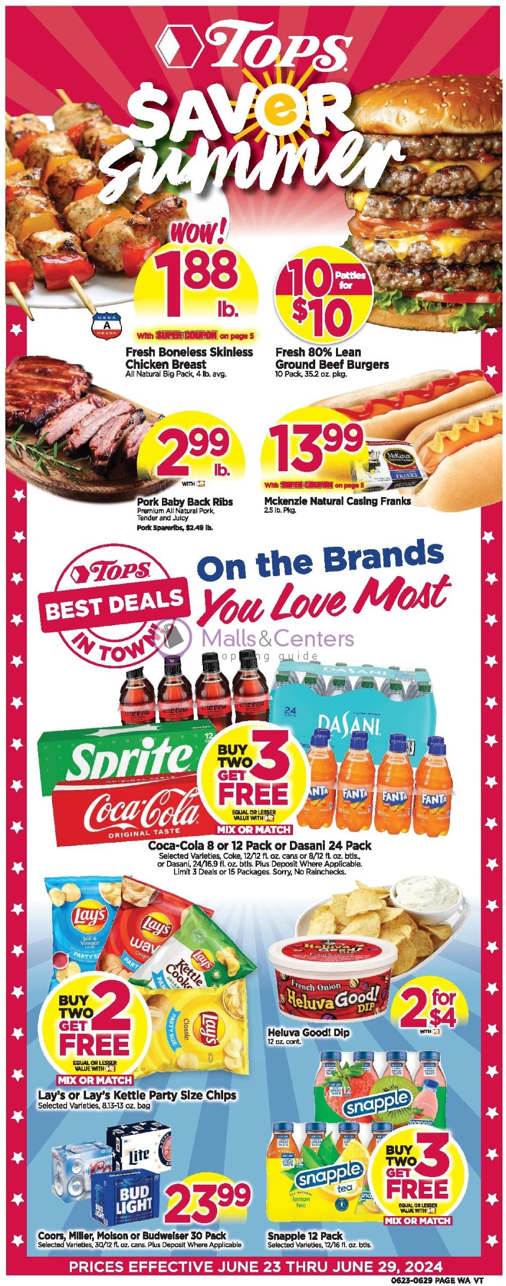 Weekly ad for Tops Markets valid: 06/23/2024 - 06/29/2024, page 7