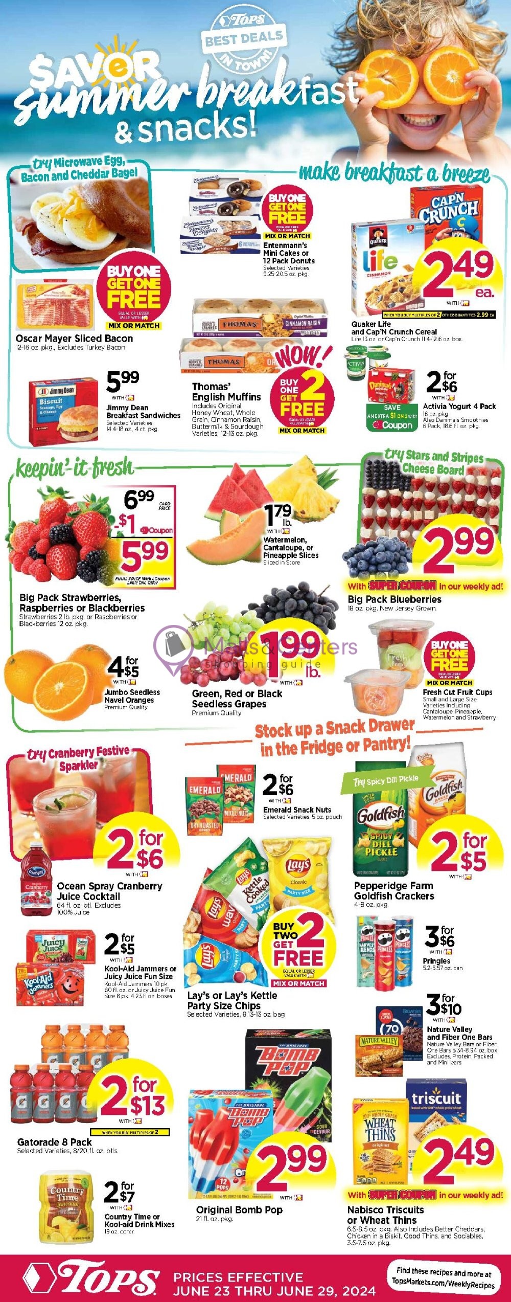 Weekly ad for Tops Markets valid: 06/23/2024 - 06/29/2024, page 9