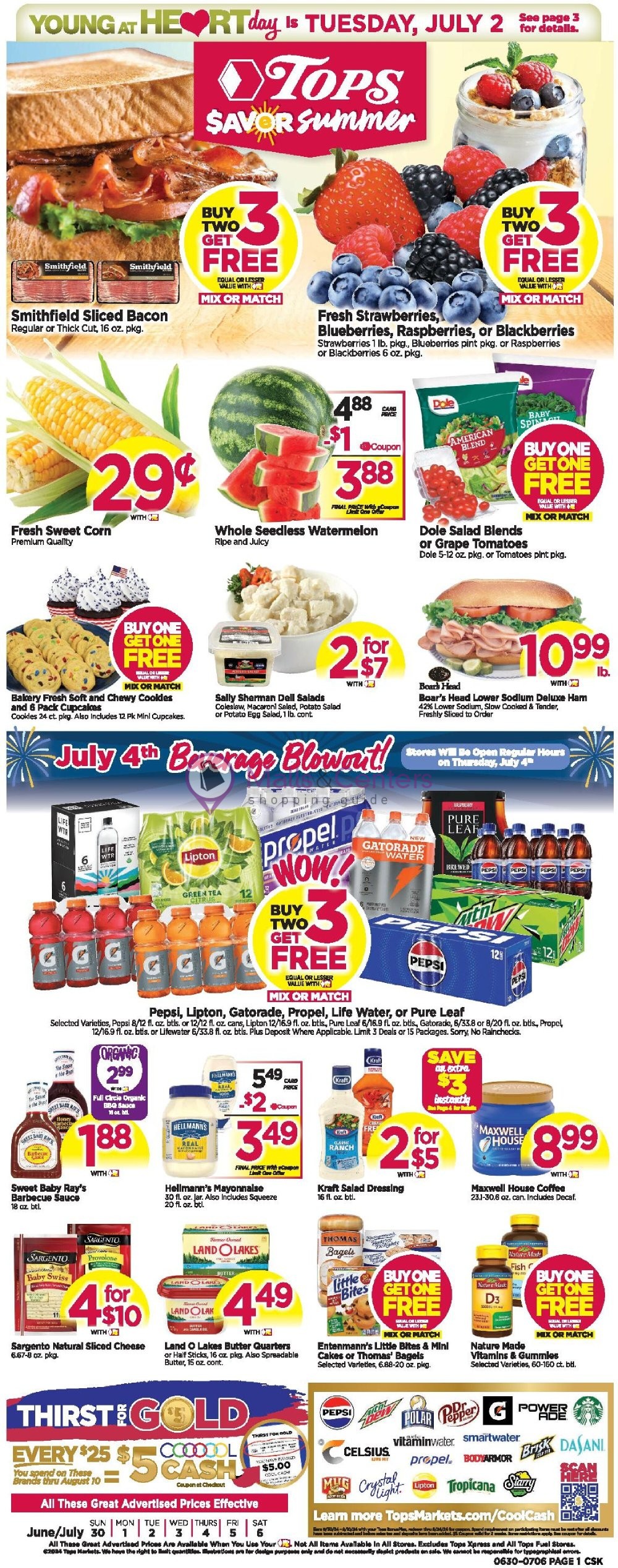 Weekly ad for Tops Markets valid: 06/30/2024 - 07/06/2024, page 3