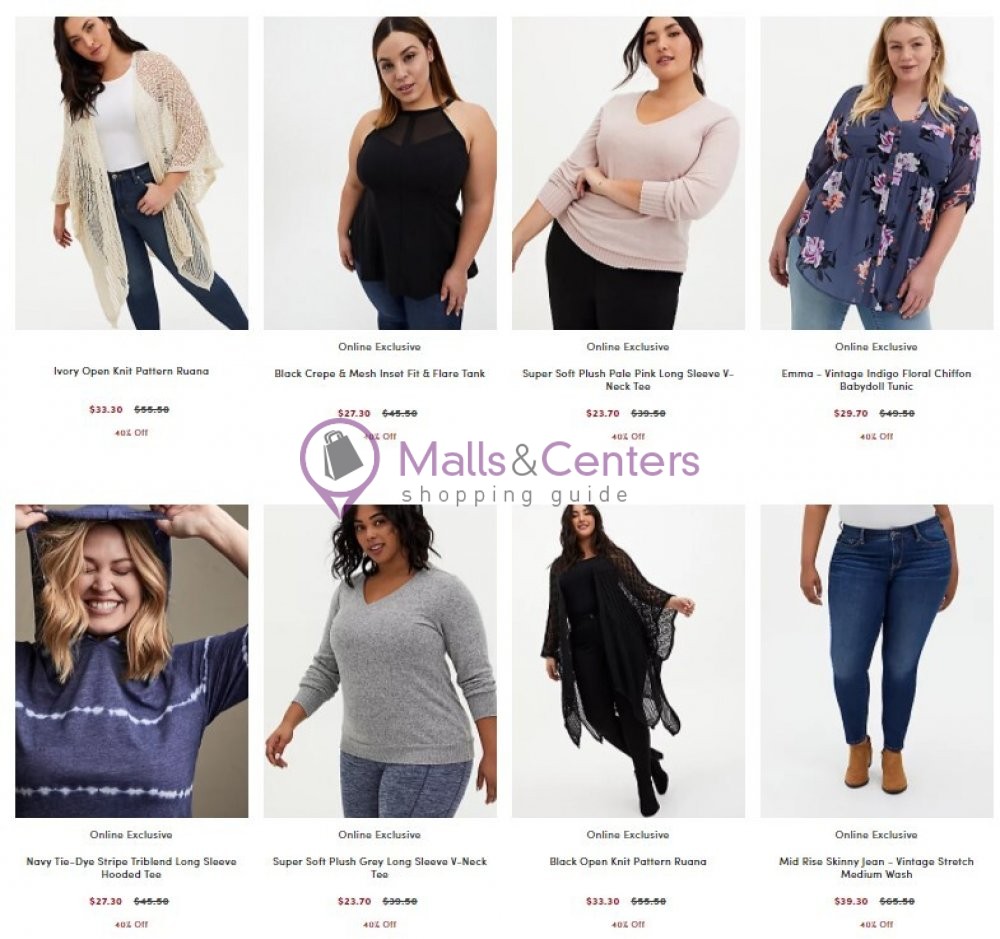 Torrid Weekly Ad sales & flyers specials MallsCenters