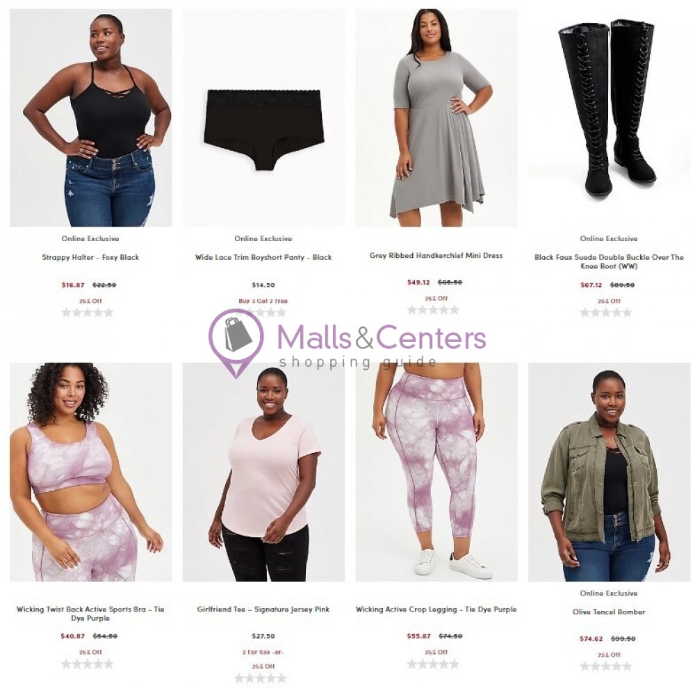Torrid Weekly Ad sales & flyers specials MallsCenters