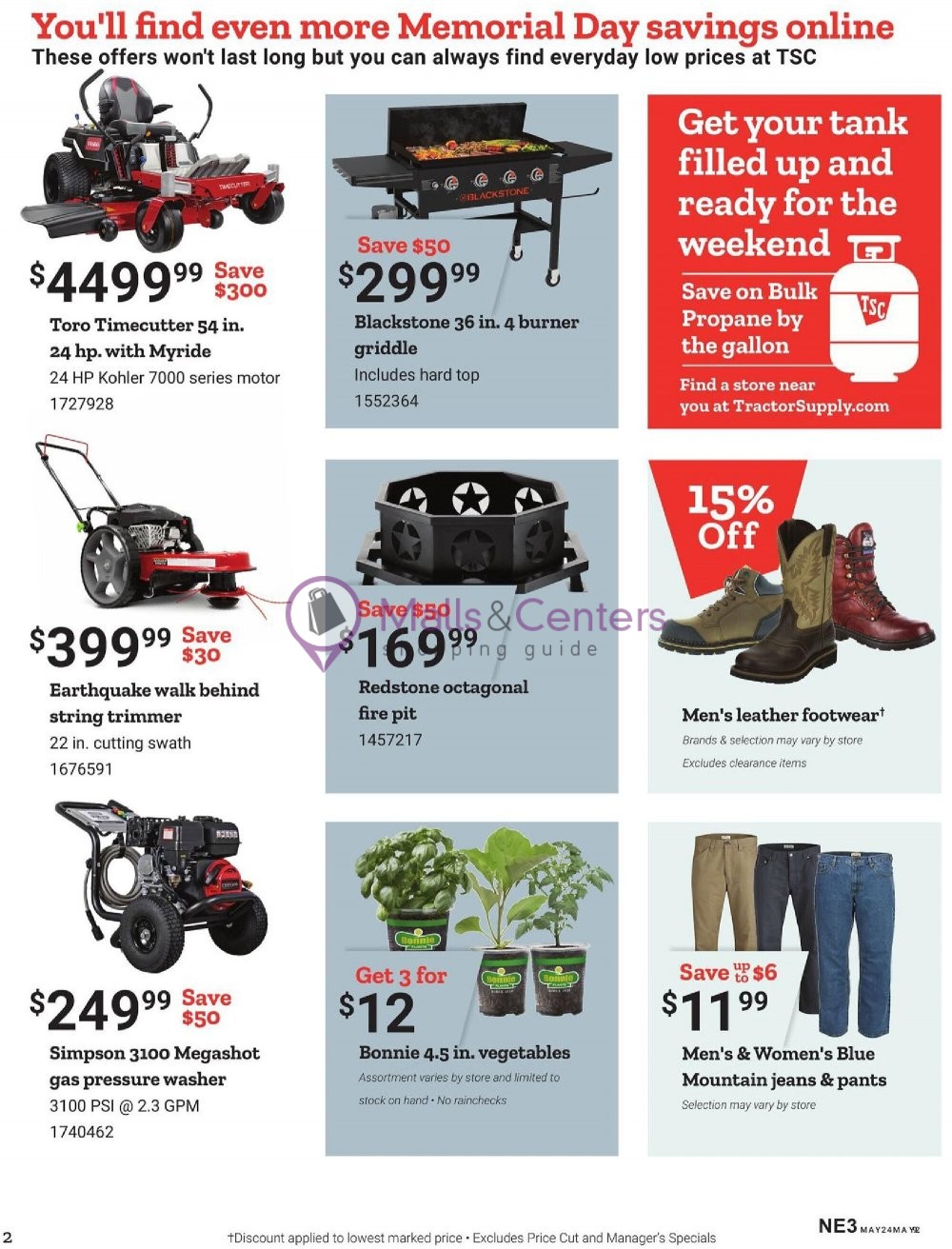Tractor Supply Weekly ad valid from 05/24/2023 to 05/29/2023 MallsCenters