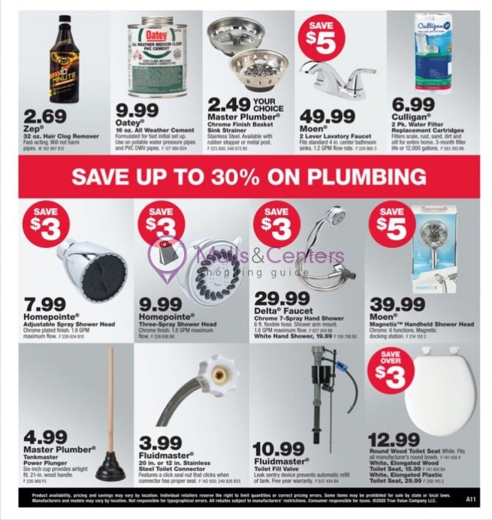 True Value Weekly Ad sales & flyers specials MallsCenters