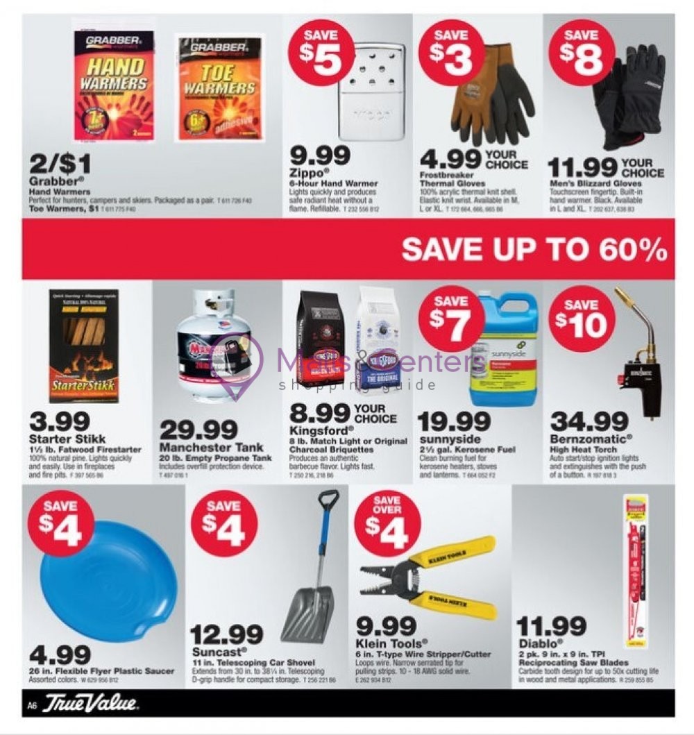 True Value Weekly Ad sales & flyers specials MallsCenters