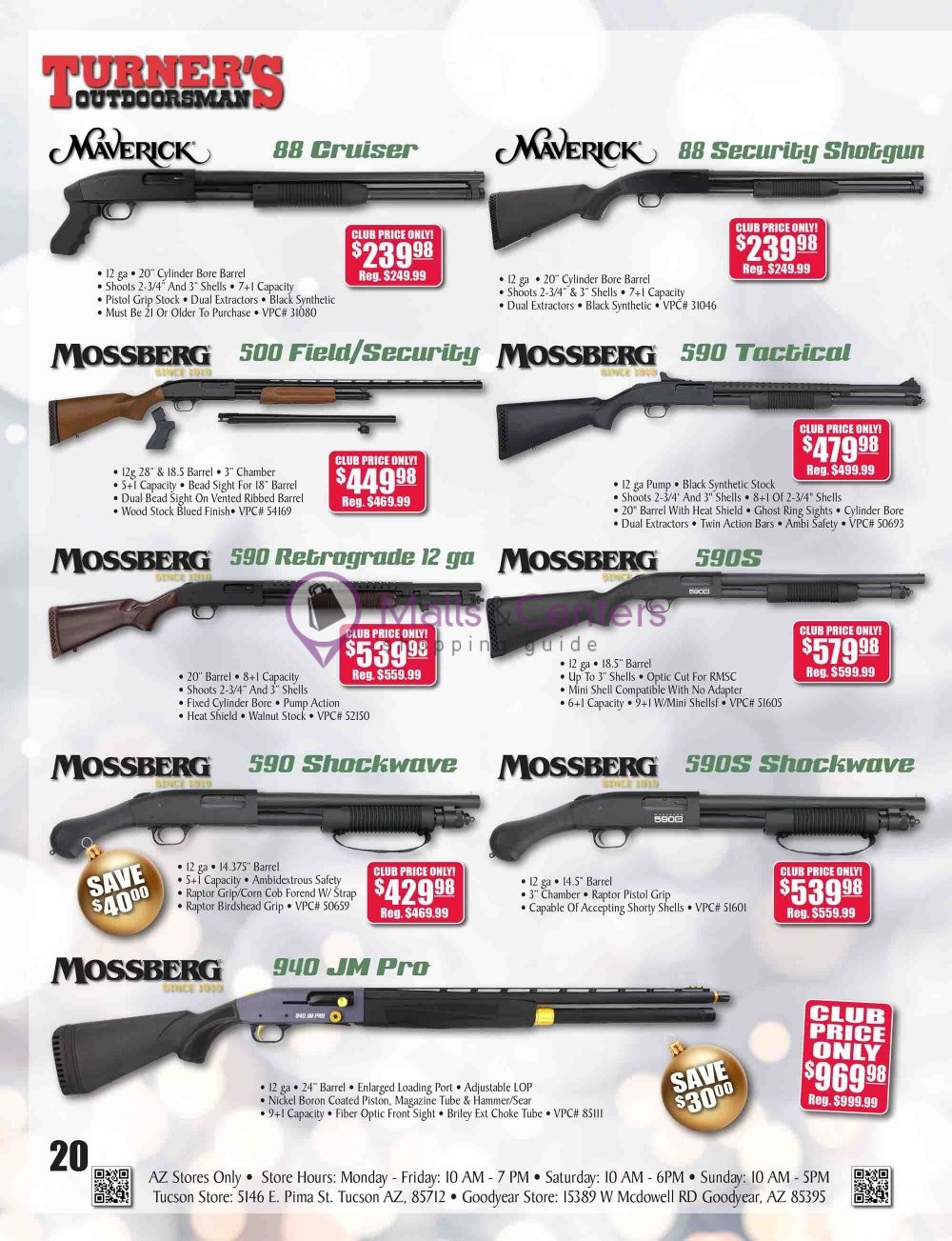 Turner's Outdoorsman Weekly ad valid from 11/24/2023 to 12/31/2023