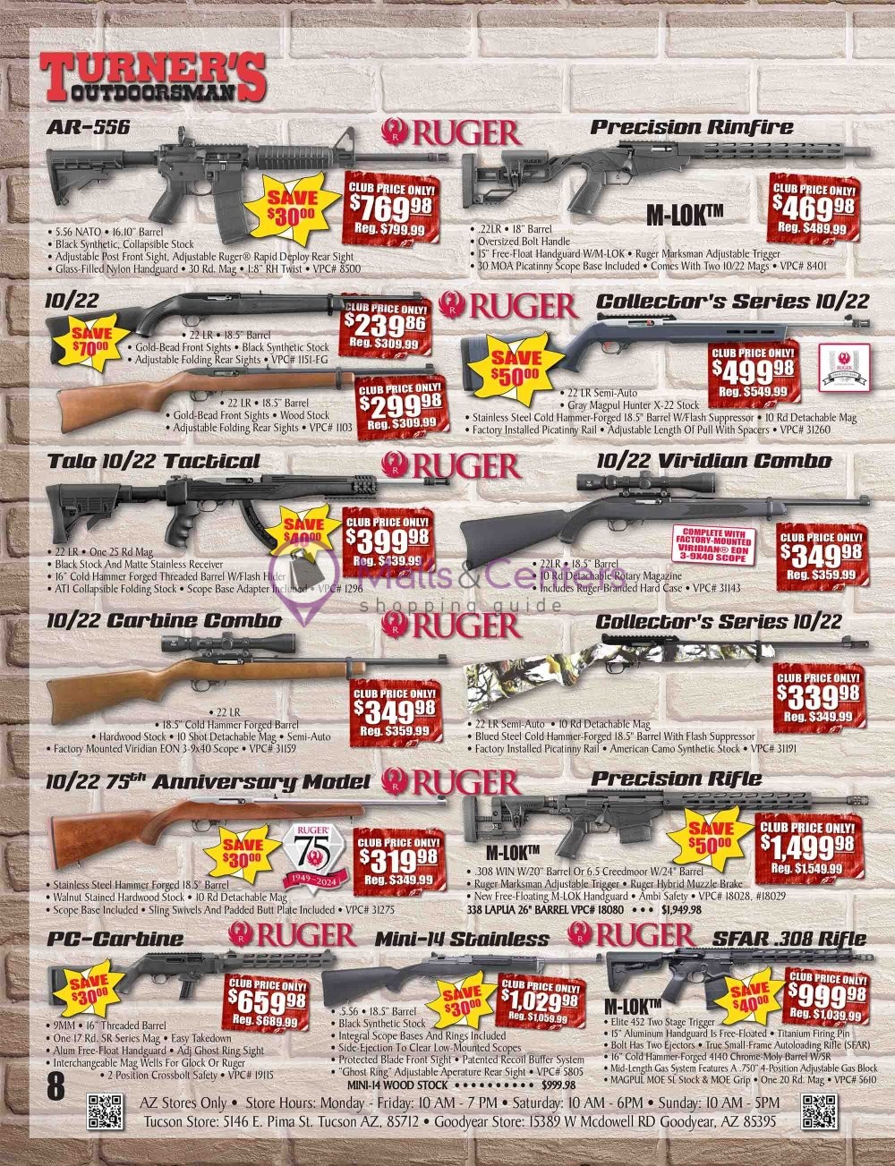 Weekly ad for Turner's Outdoorsman valid: 06/07/2024 - 07/04/2024, page 8 Weekly ad for Turner's Outdoorsman valid: 06/07/2024 - 07/04/2024, page 8