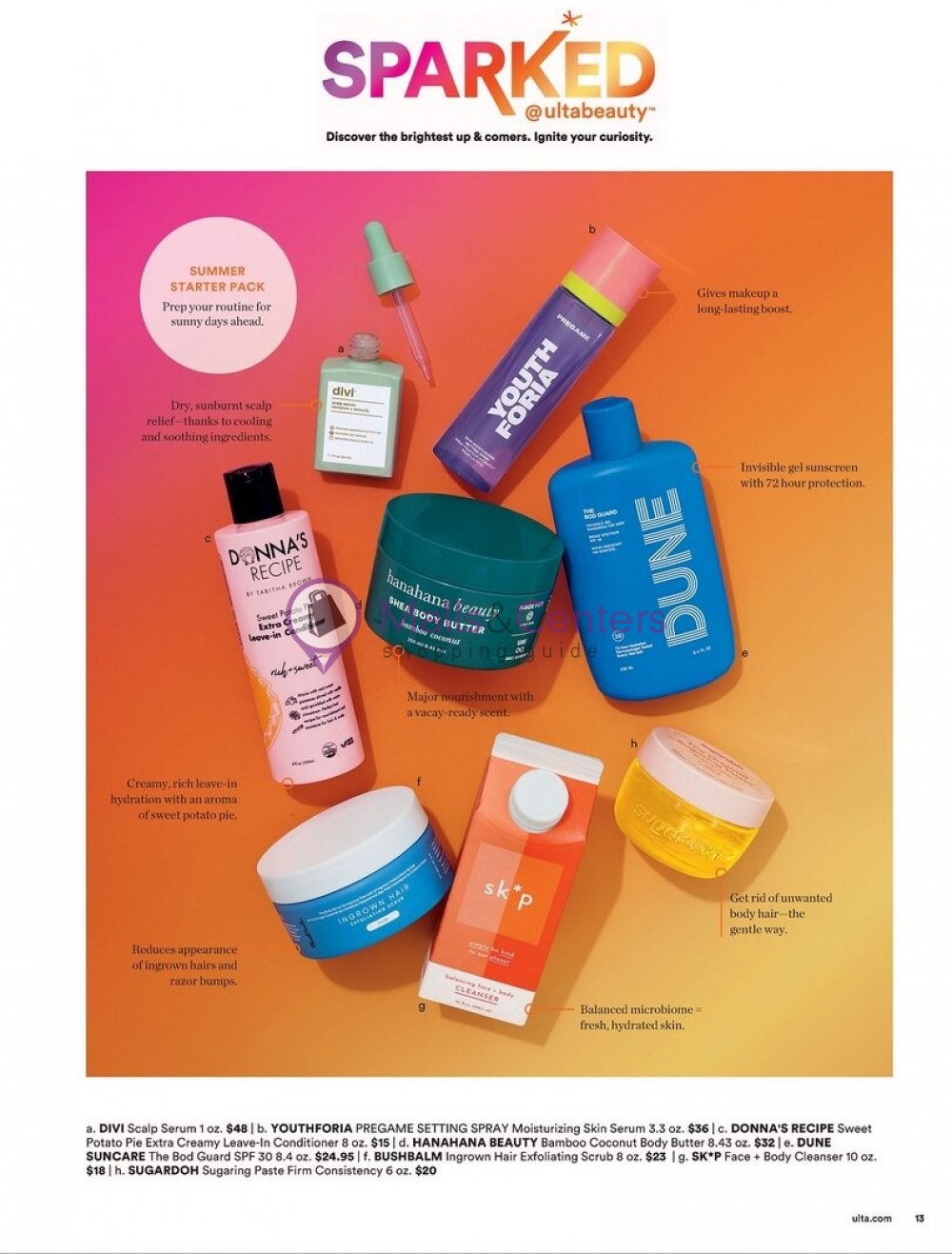 Weekly ad for Ulta Beauty valid: 06/04/2023 - 06/24/2023, page 13 Weekly ad for Ulta Beauty valid: 06/04/2023 - 06/24/2023, page 13