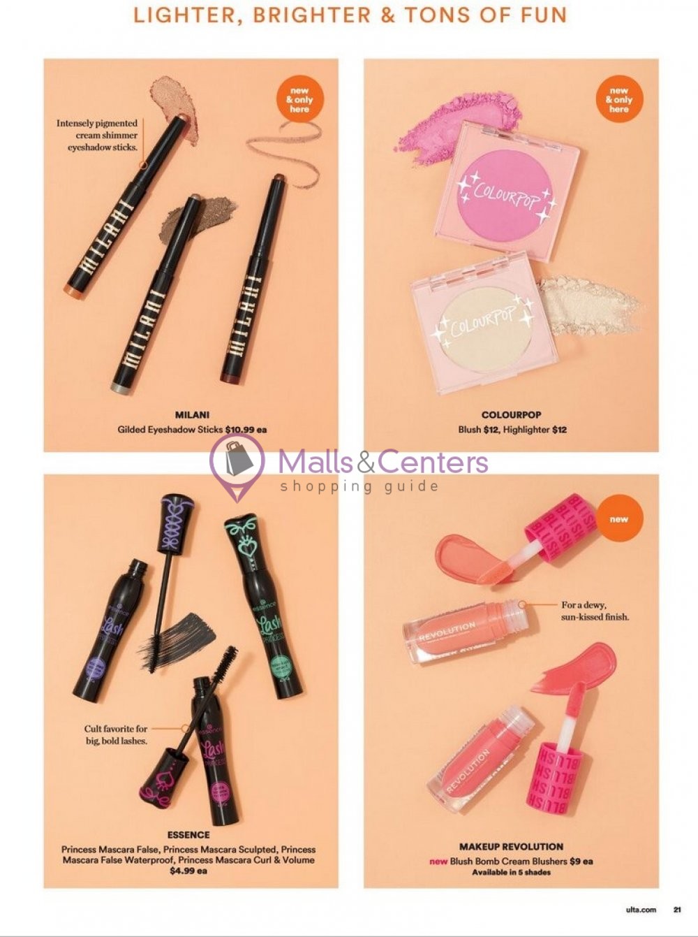 Weekly ad for Ulta Beauty valid: 06/04/2023 - 06/24/2023, page 21 Weekly ad for Ulta Beauty valid: 06/04/2023 - 06/24/2023, page 21