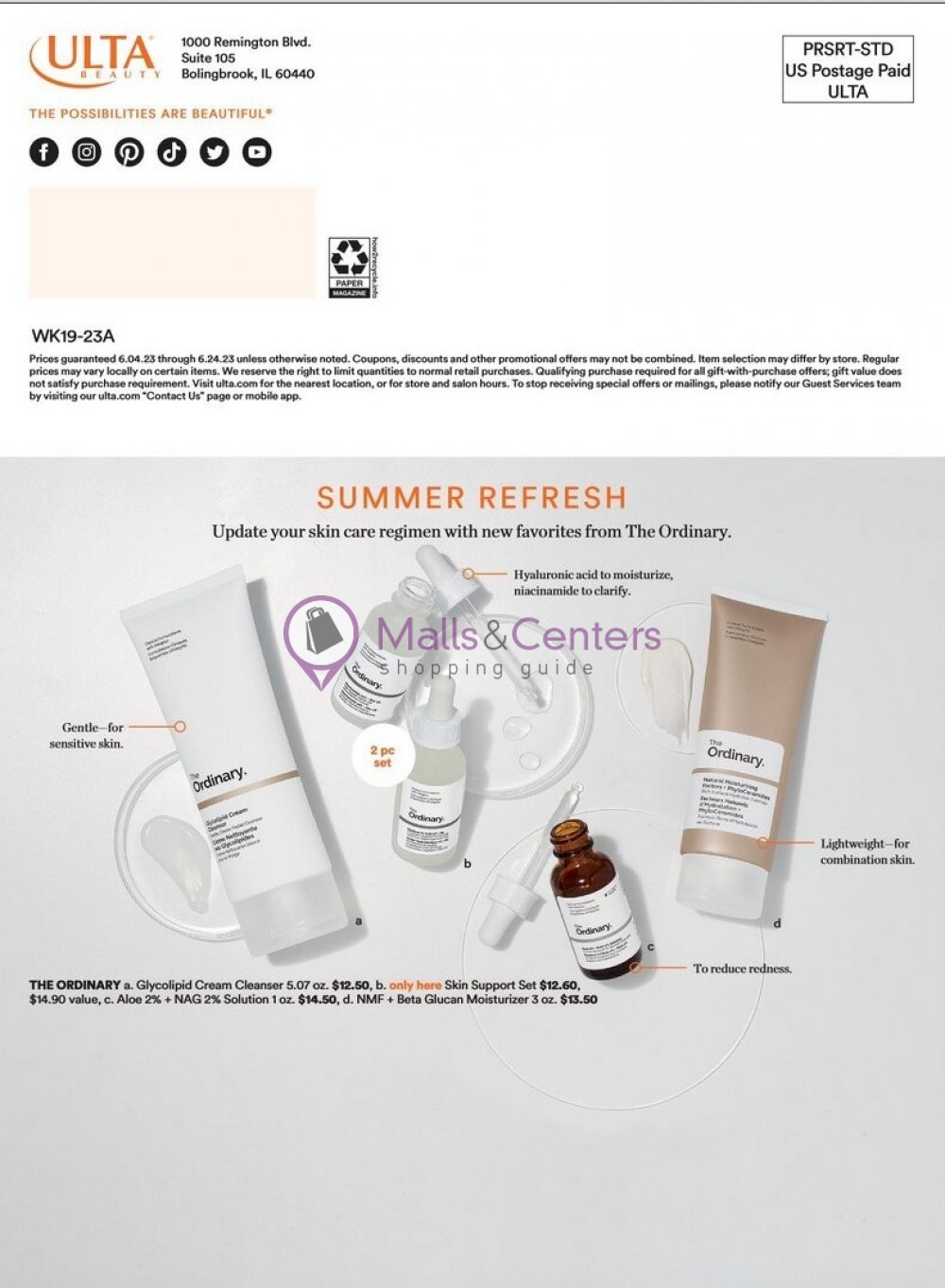 Weekly ad for Ulta Beauty valid: 06/04/2023 - 06/24/2023, page 44 Weekly ad for Ulta Beauty valid: 06/04/2023 - 06/24/2023, page 44