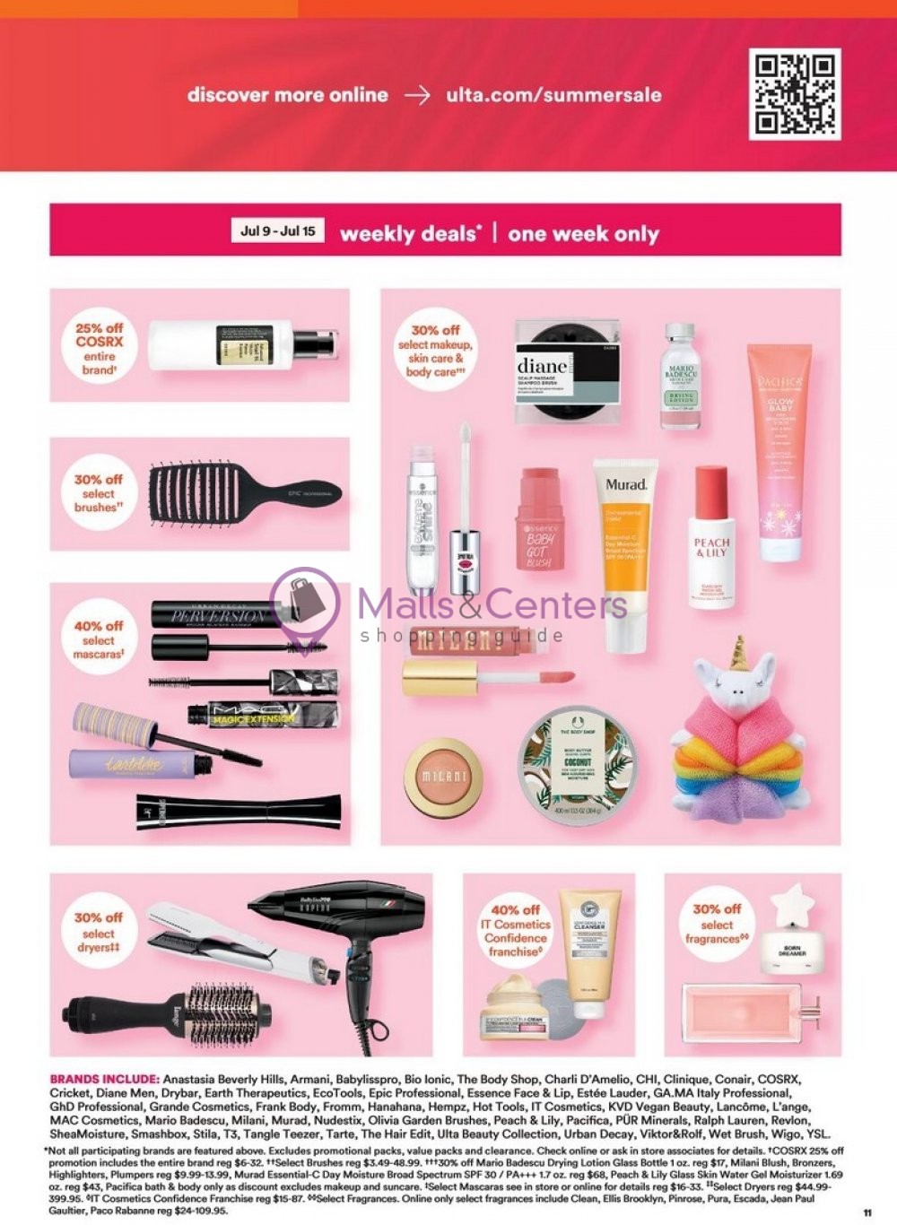 Weekly ad for Ulta Beauty valid: 06/25/2023 - 07/15/2023, page 11
