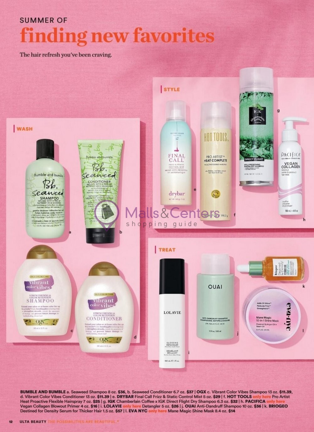 Weekly ad for Ulta Beauty valid: 06/25/2023 - 07/15/2023, page 12