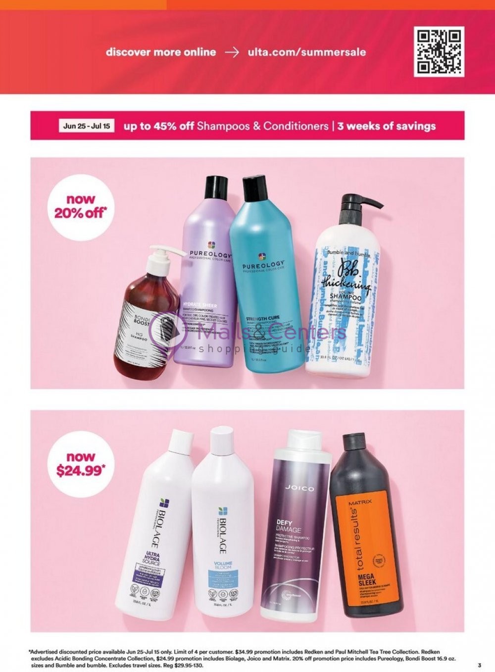 Weekly ad for Ulta Beauty valid: 06/25/2023 - 07/15/2023, page 3