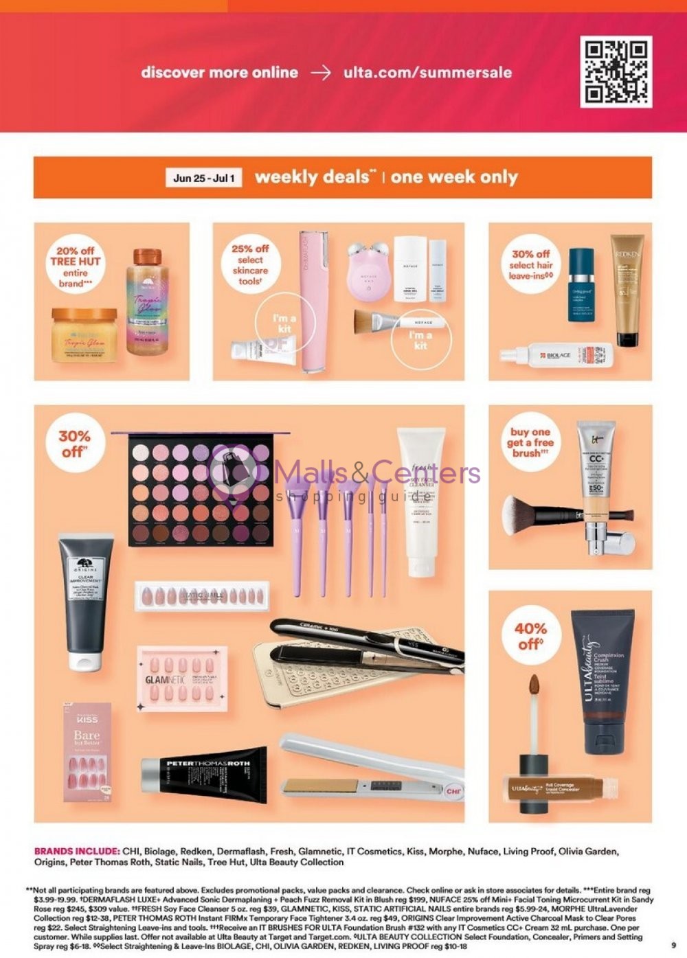 Weekly ad for Ulta Beauty valid: 06/25/2023 - 07/15/2023, page 9