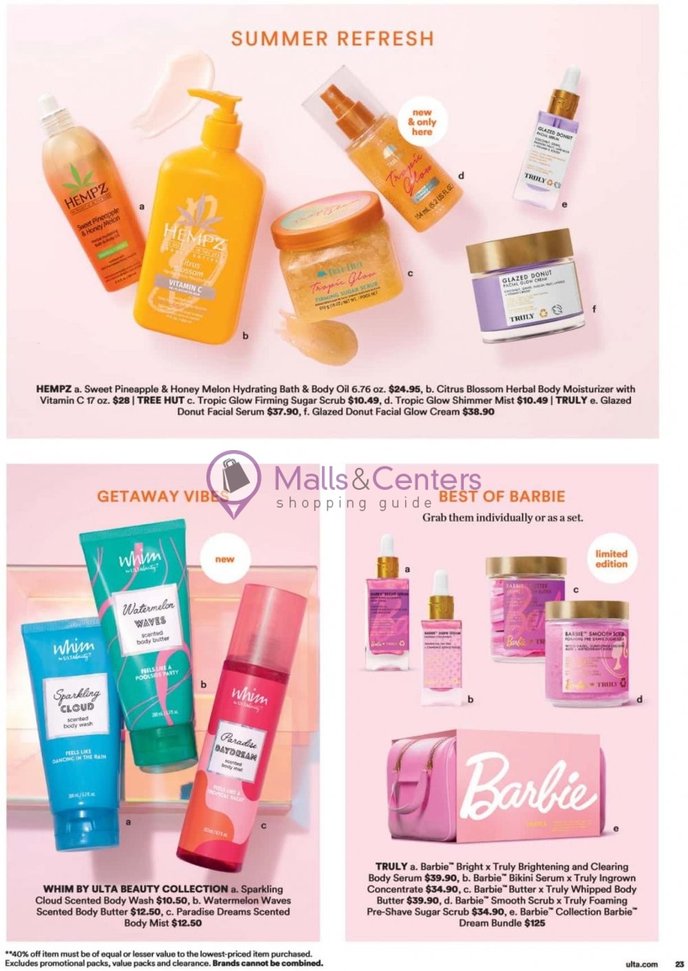Weekly ad for Ulta Beauty valid: 05/14/2023 - 06/03/2023, page 22