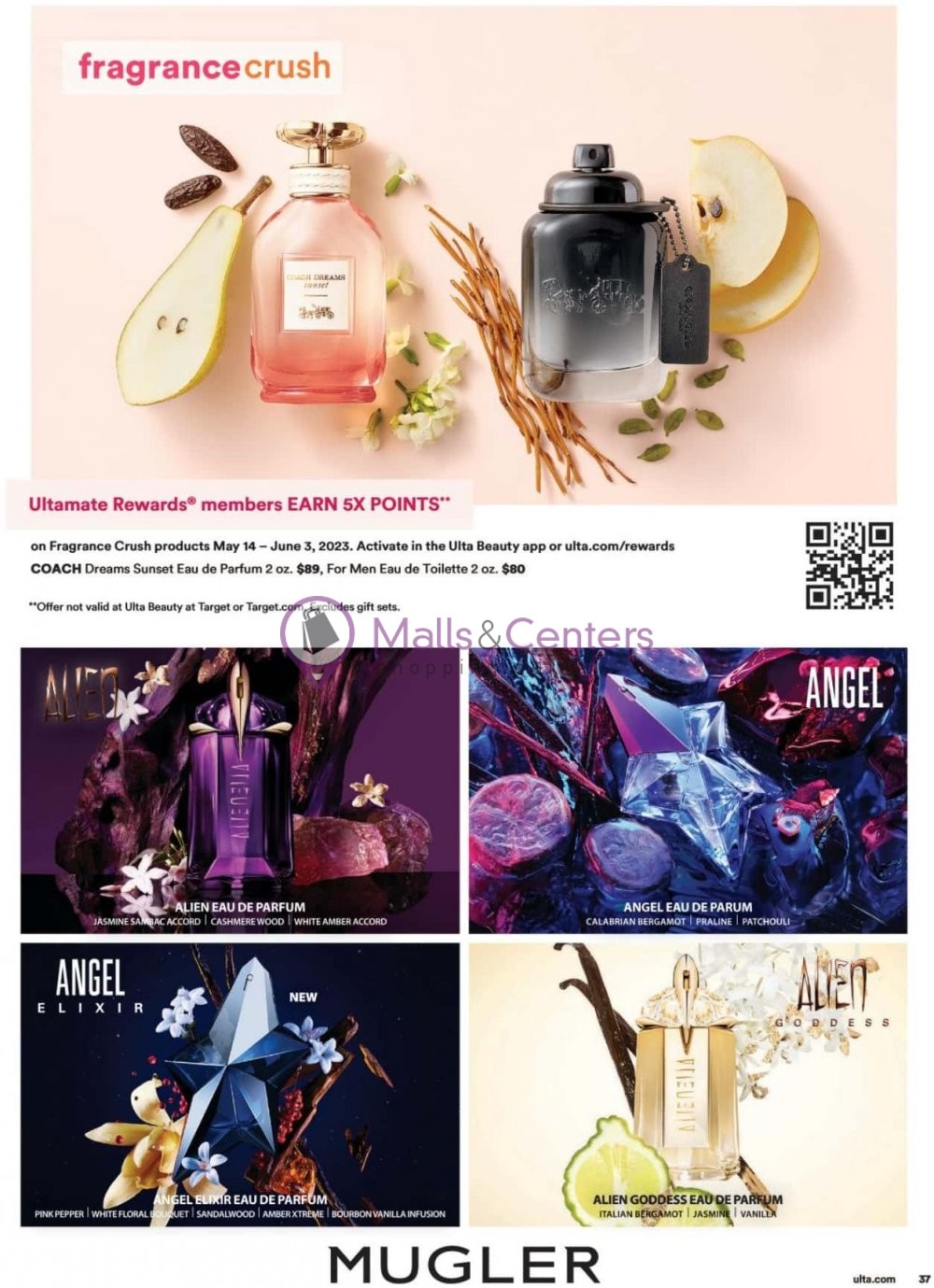 Weekly ad for Ulta Beauty valid: 05/14/2023 - 06/03/2023, page 36