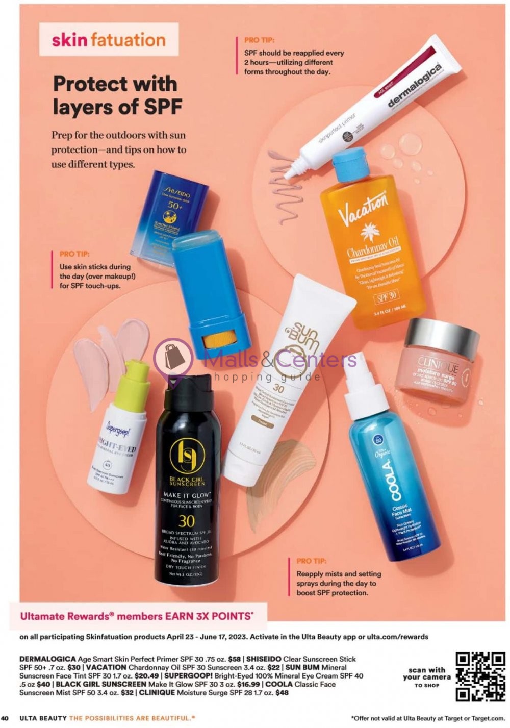Weekly ad for Ulta Beauty valid: 05/14/2023 - 06/03/2023, page 39