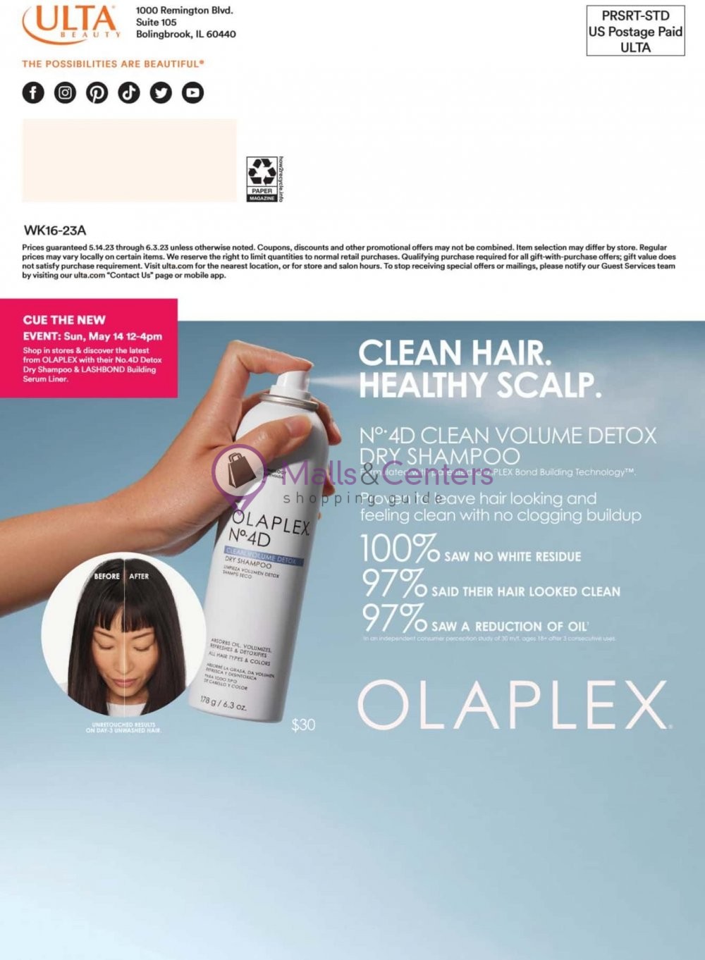 Weekly ad for Ulta Beauty valid: 05/14/2023 - 06/03/2023, page 43