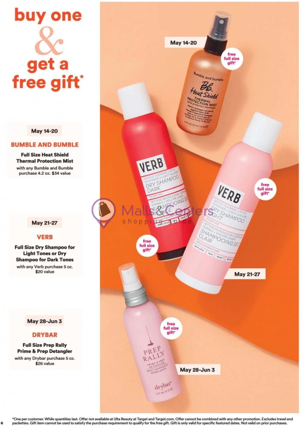 Weekly ad for Ulta Beauty valid: 05/14/2023 - 06/03/2023, page 6