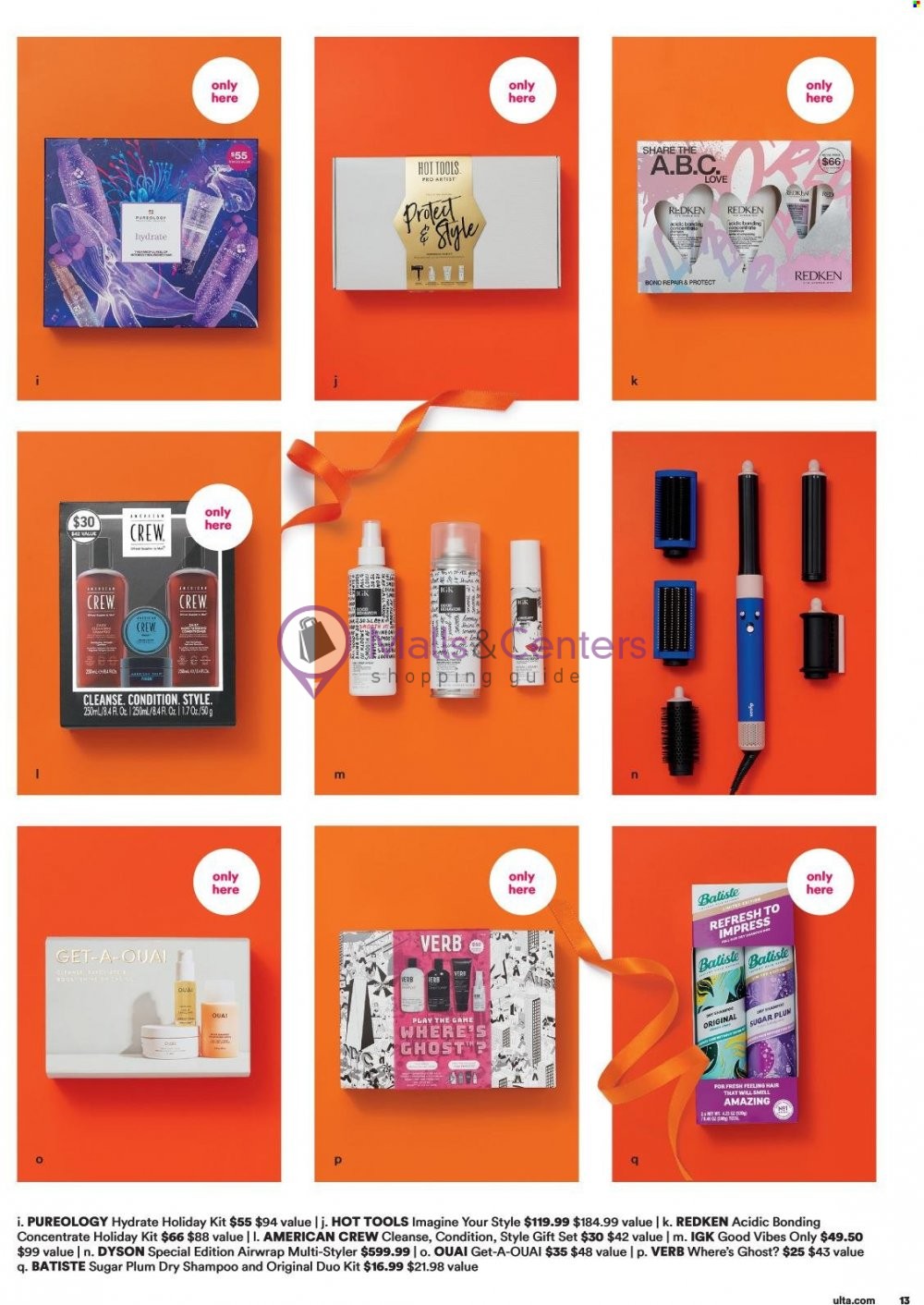 Weekly ad for Ulta Beauty valid: 10/01/2023 - 10/21/2023, page 13 Weekly ad for Ulta Beauty valid: 10/01/2023 - 10/21/2023, page 13