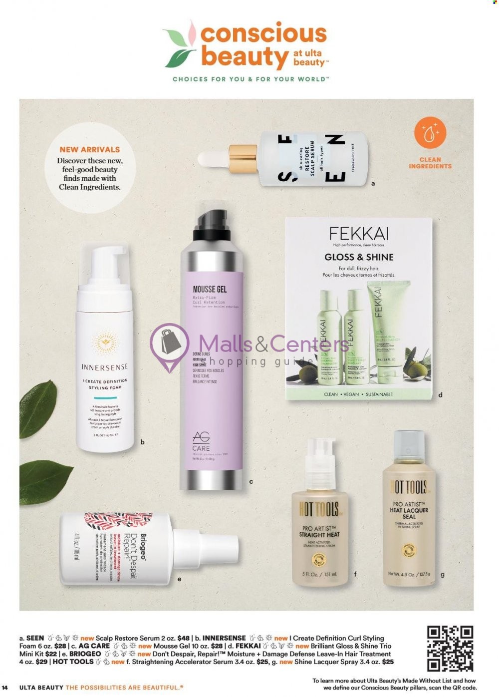 Weekly ad for Ulta Beauty valid: 10/01/2023 - 10/21/2023, page 14 Weekly ad for Ulta Beauty valid: 10/01/2023 - 10/21/2023, page 14