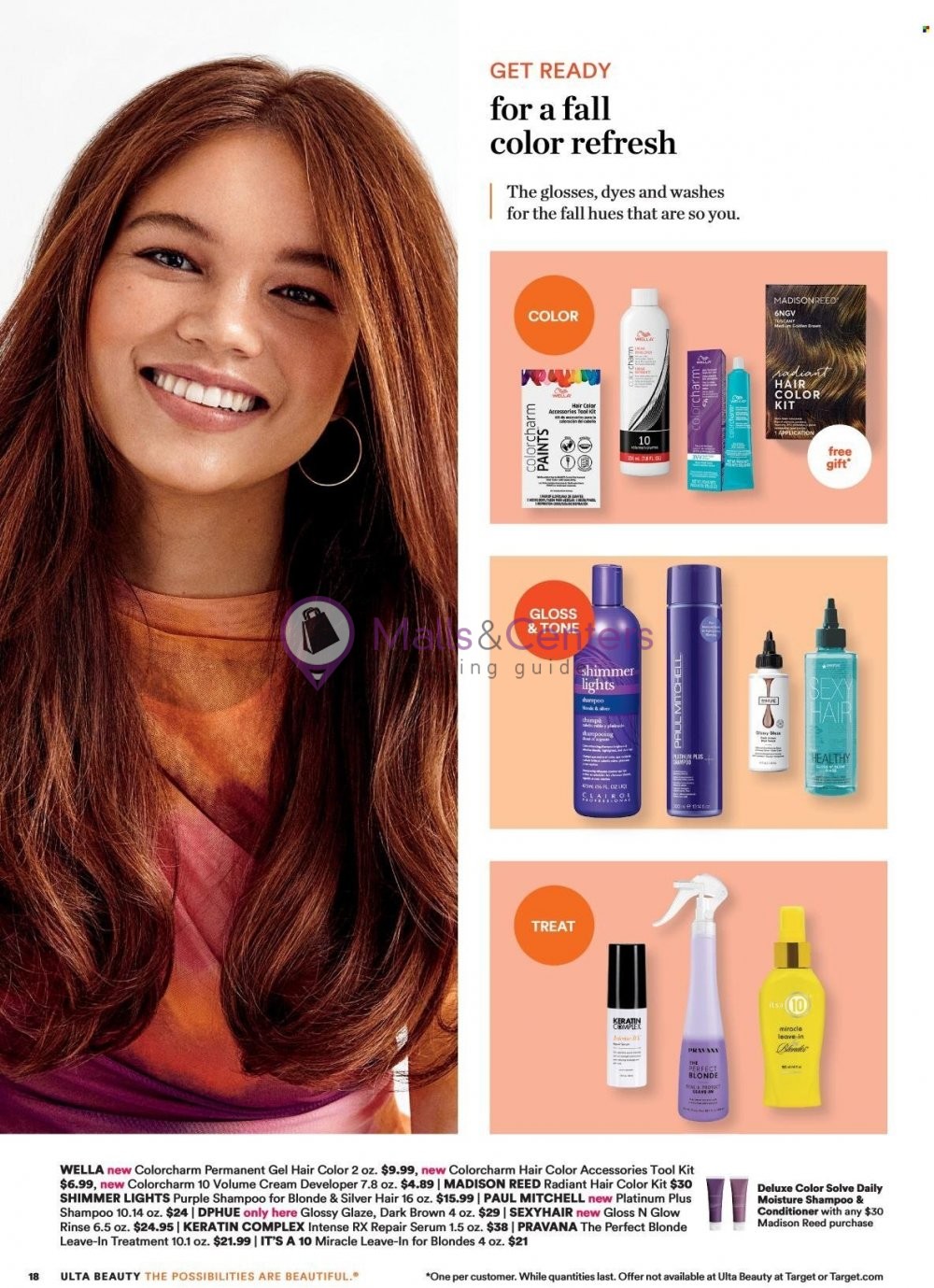 Weekly ad for Ulta Beauty valid: 10/01/2023 - 10/21/2023, page 18 Weekly ad for Ulta Beauty valid: 10/01/2023 - 10/21/2023, page 18