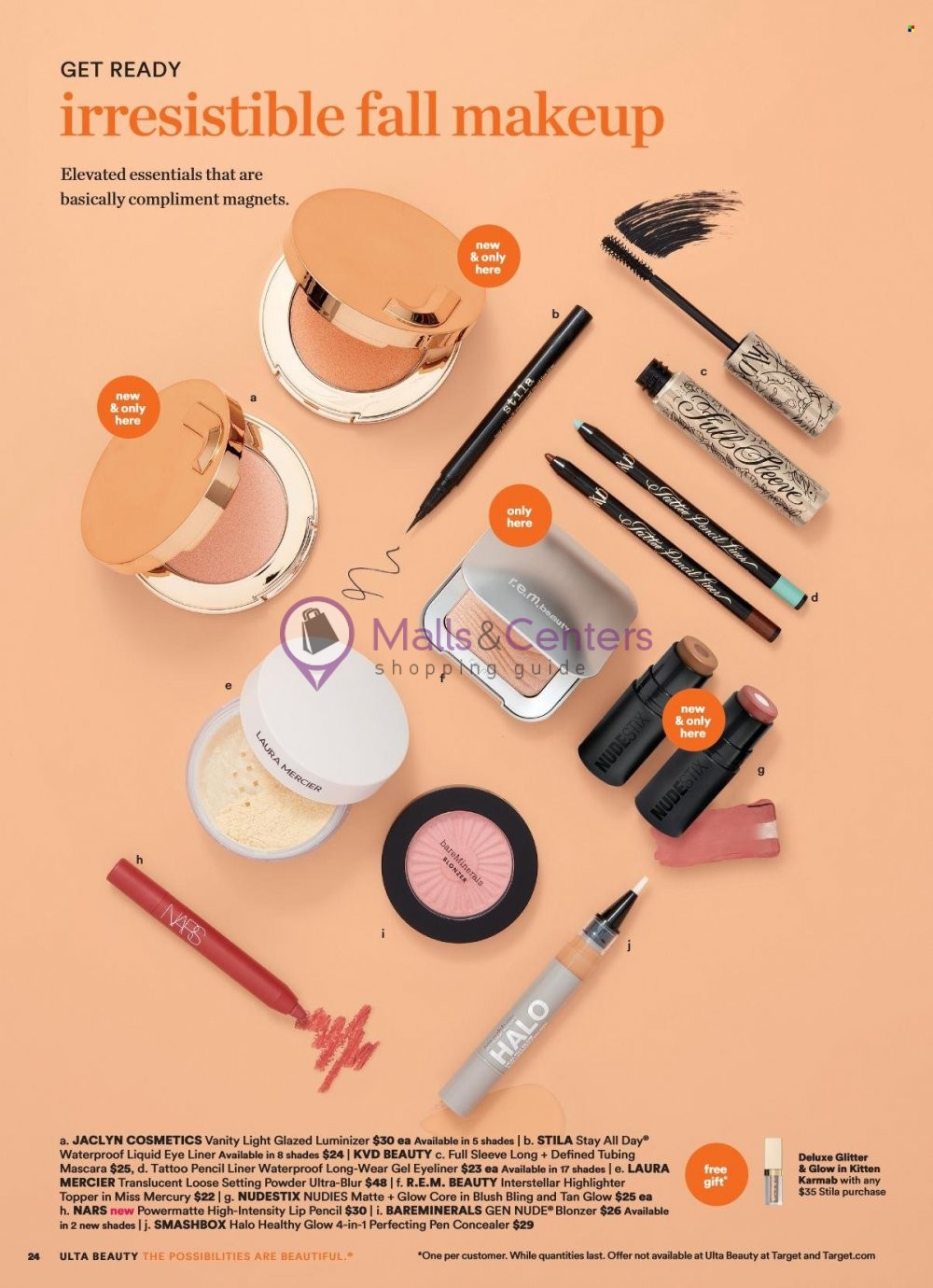 Weekly ad for Ulta Beauty valid: 10/01/2023 - 10/21/2023, page 24 Weekly ad for Ulta Beauty valid: 10/01/2023 - 10/21/2023, page 24