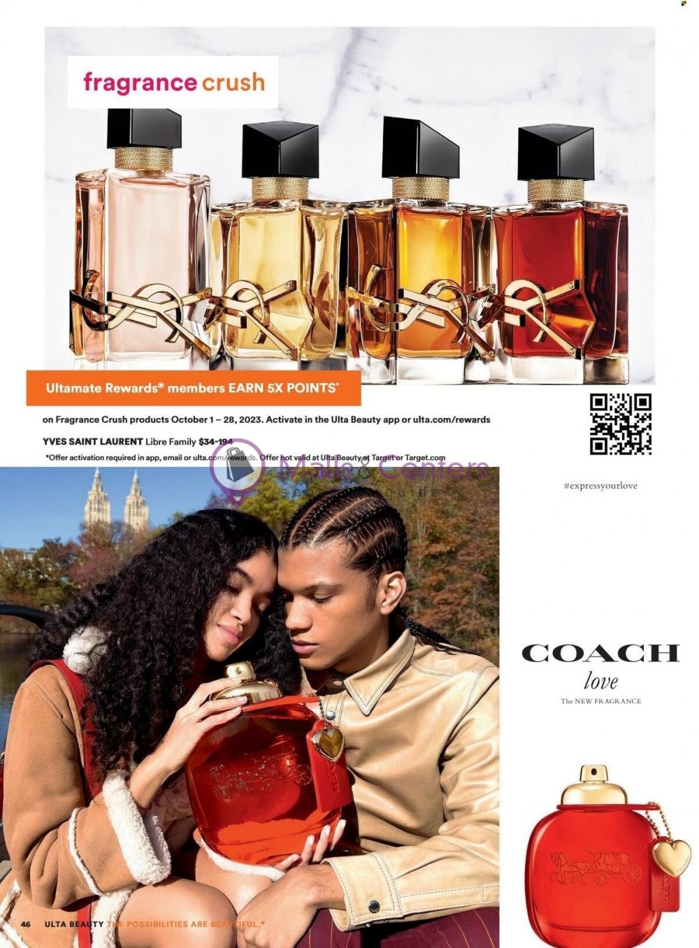 Weekly ad for Ulta Beauty valid: 10/01/2023 - 10/21/2023, page 46 Weekly ad for Ulta Beauty valid: 10/01/2023 - 10/21/2023, page 46