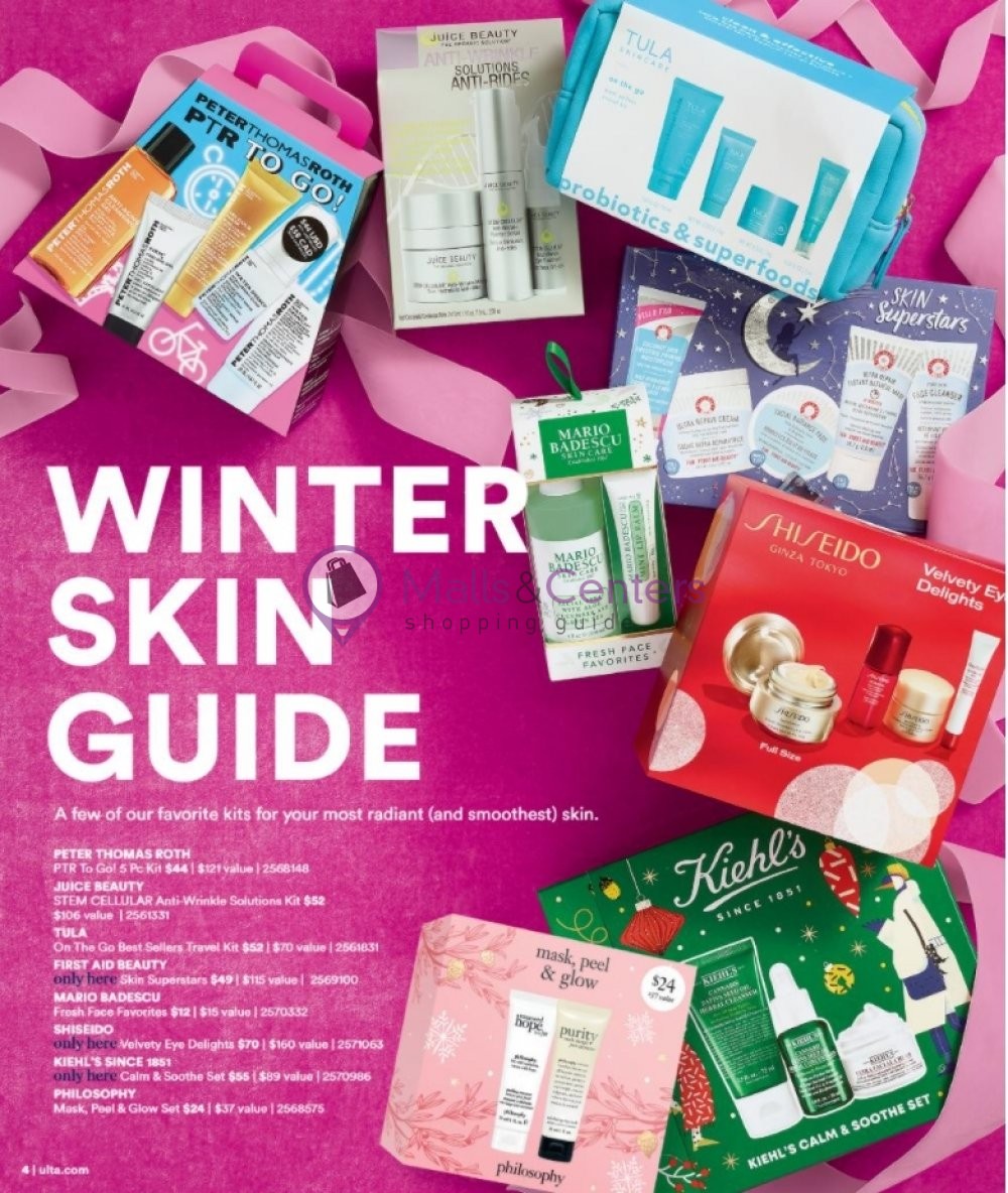Ulta Beauty Weekly ad valid from 12/13/2020 to 12/24/2020 MallsCenters