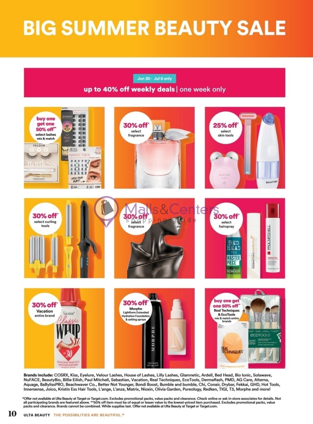 Weekly ad for Ulta Beauty valid: 06/23/2024 - 07/13/2024, page 10