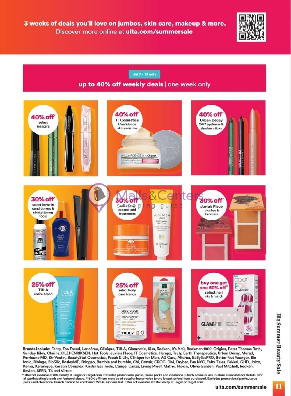 Weekly ad for Ulta Beauty valid: 06/23/2024 - 07/13/2024, page 11
