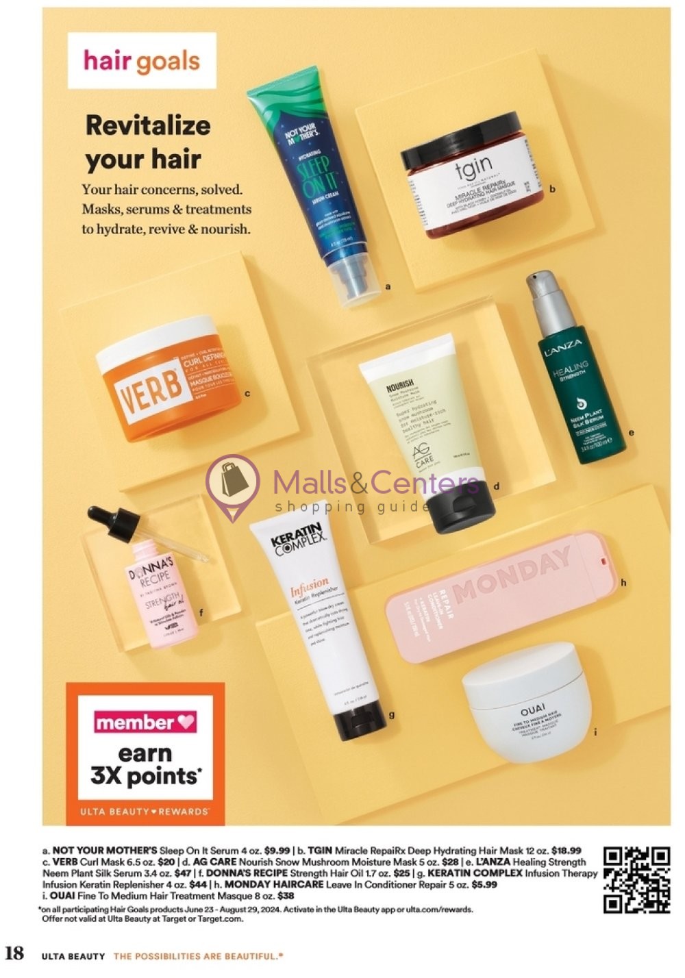 Weekly ad for Ulta Beauty valid: 06/23/2024 - 07/13/2024, page 18