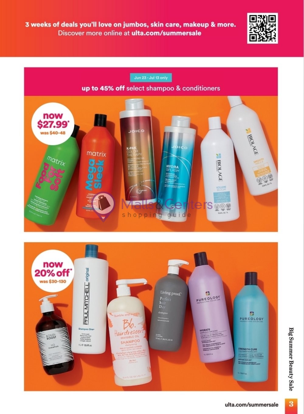 Weekly ad for Ulta Beauty valid: 06/23/2024 - 07/13/2024, page 3