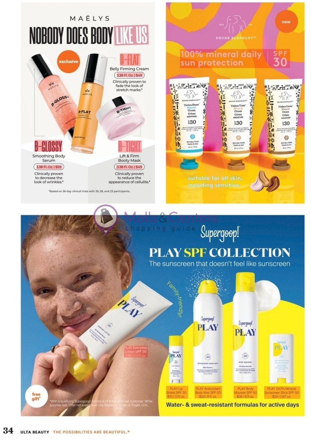 Weekly ad for Ulta Beauty valid: 06/23/2024 - 07/13/2024, page 34