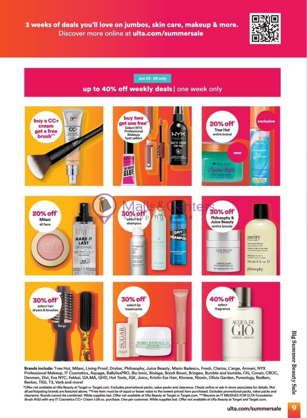 Weekly ad for Ulta Beauty valid: 06/23/2024 - 07/13/2024, page 9
