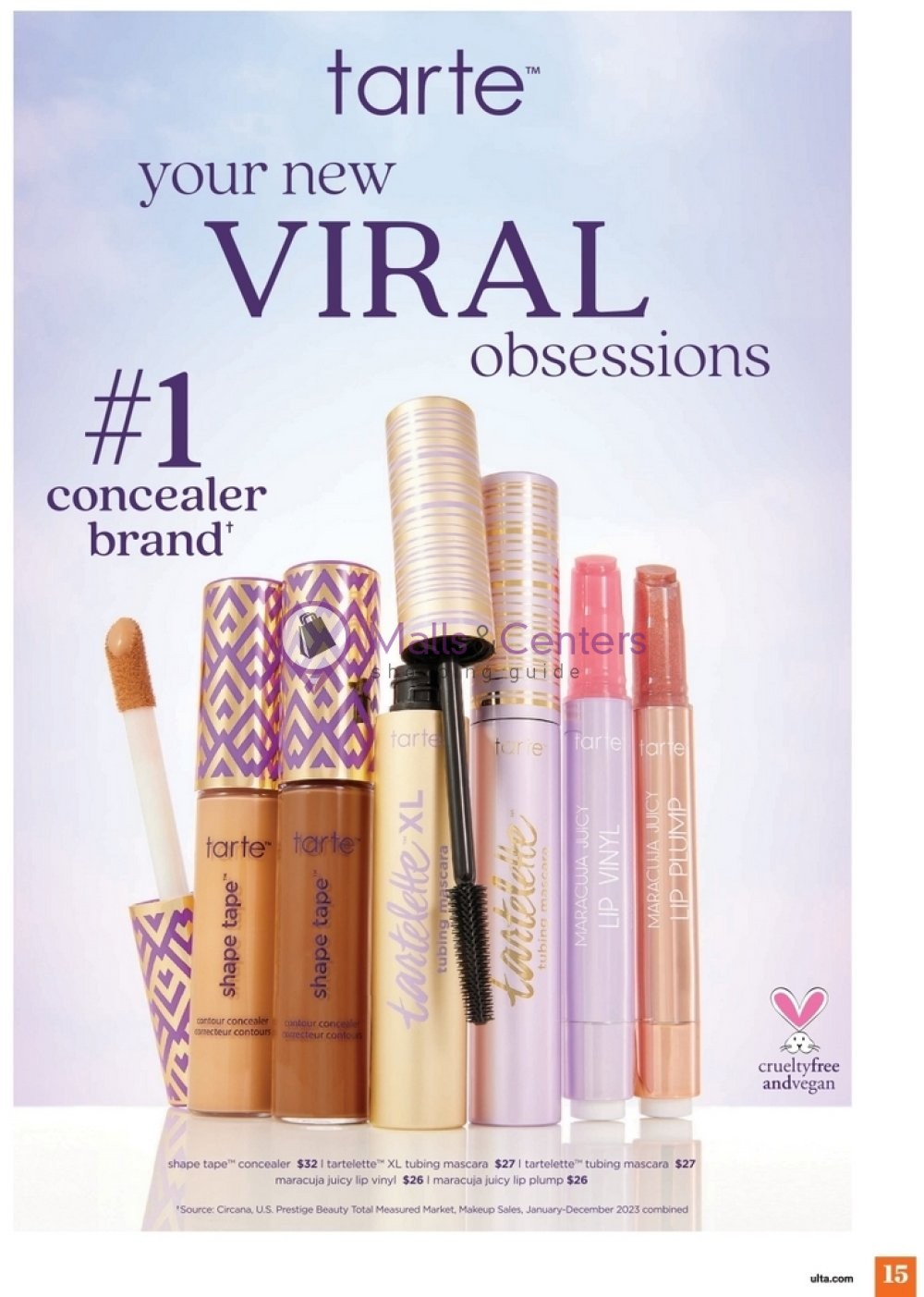 Weekly ad for Ulta Beauty valid: 06/02/2024 - 06/22/2024, page 15 Weekly ad for Ulta Beauty valid: 06/02/2024 - 06/22/2024, page 15
