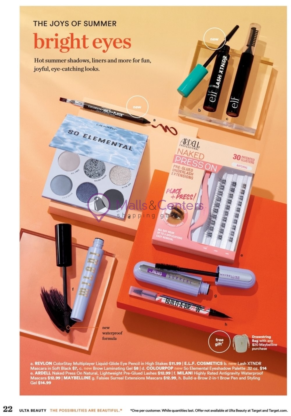 Weekly ad for Ulta Beauty valid: 06/02/2024 - 06/22/2024, page 22 Weekly ad for Ulta Beauty valid: 06/02/2024 - 06/22/2024, page 22