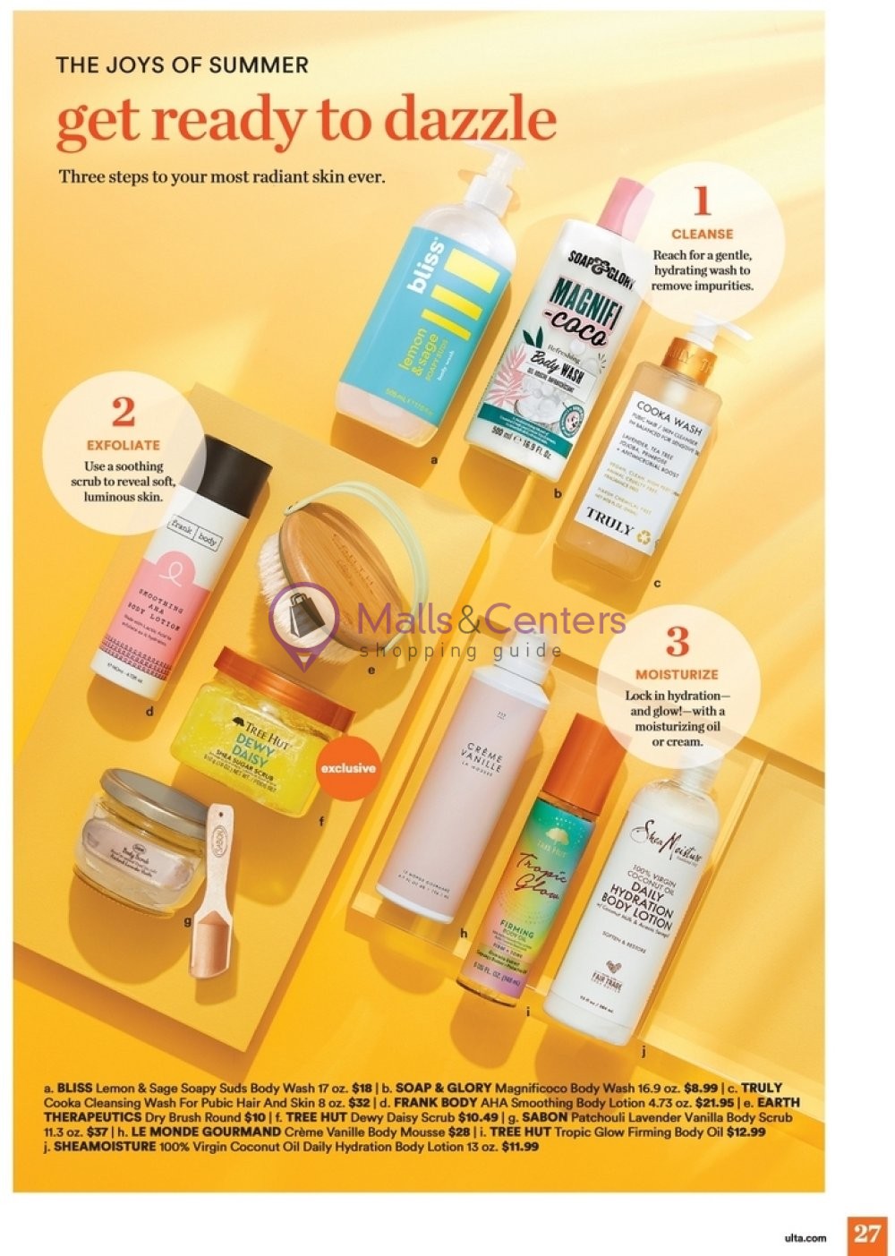 Weekly ad for Ulta Beauty valid: 06/02/2024 - 06/22/2024, page 27 Weekly ad for Ulta Beauty valid: 06/02/2024 - 06/22/2024, page 27
