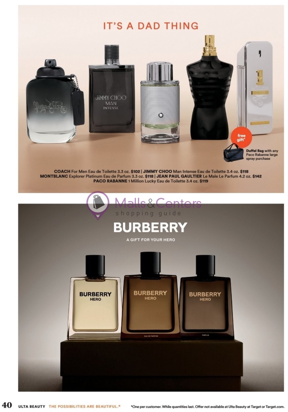 Weekly ad for Ulta Beauty valid: 06/02/2024 - 06/22/2024, page 40 Weekly ad for Ulta Beauty valid: 06/02/2024 - 06/22/2024, page 40